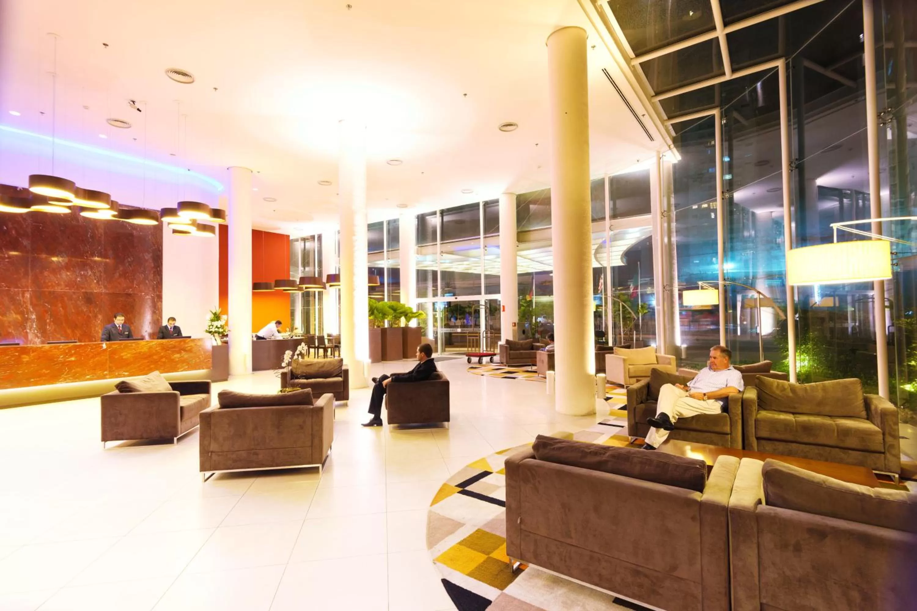 Lobby or reception in Hotel Panamby São Paulo