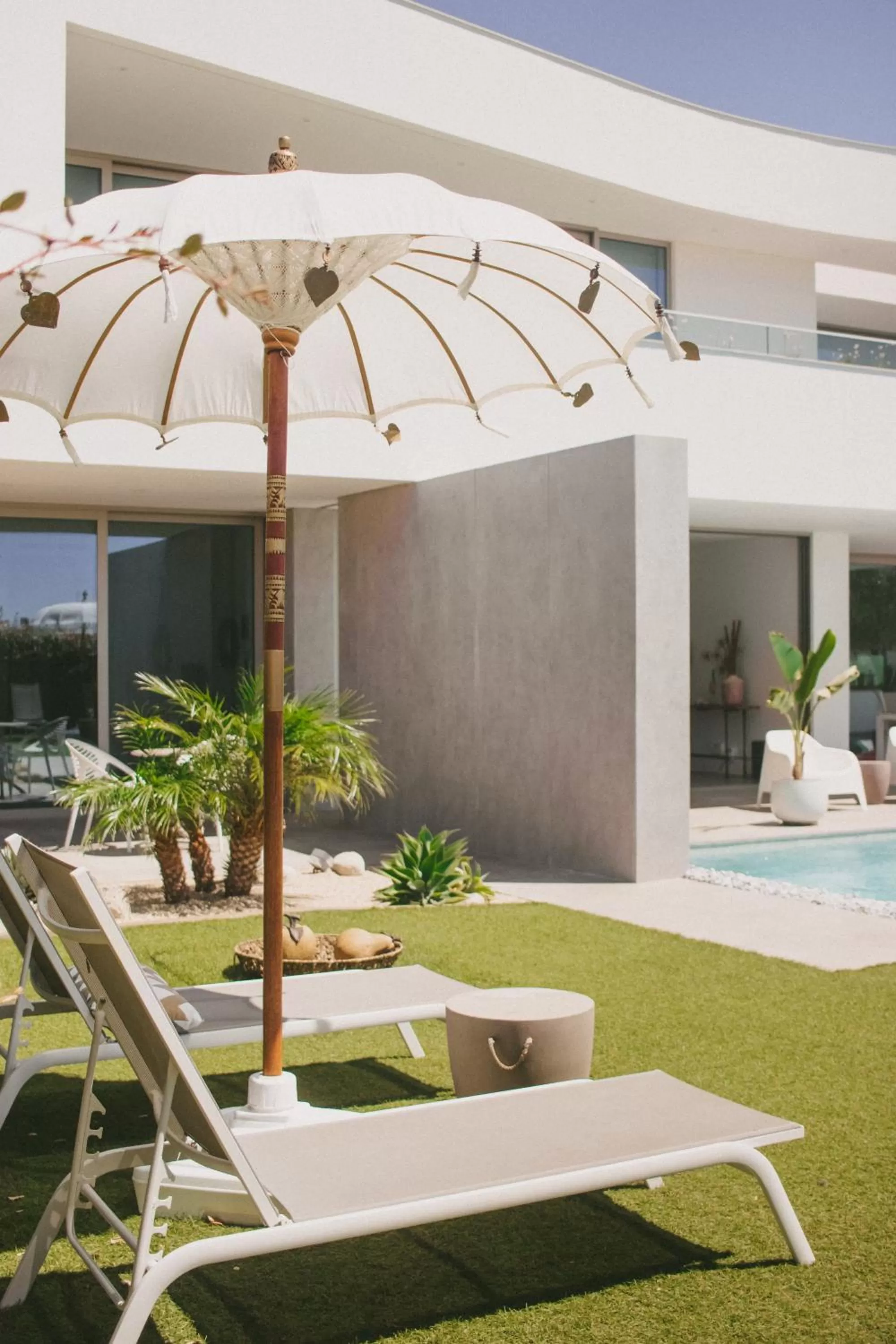 Patio in Casa LNNoa Boutique Room whit private pool