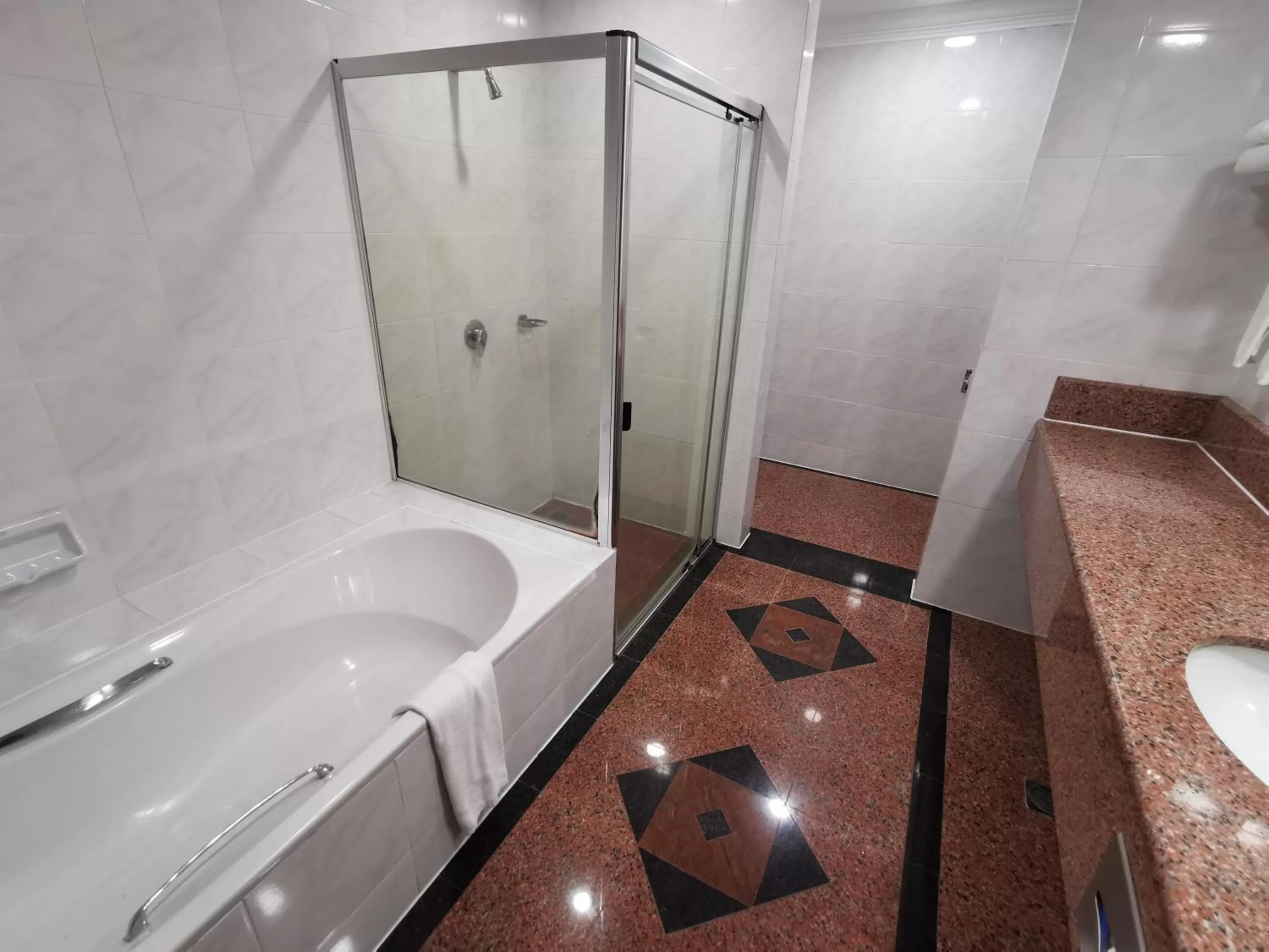 Shower in Classic Hotel