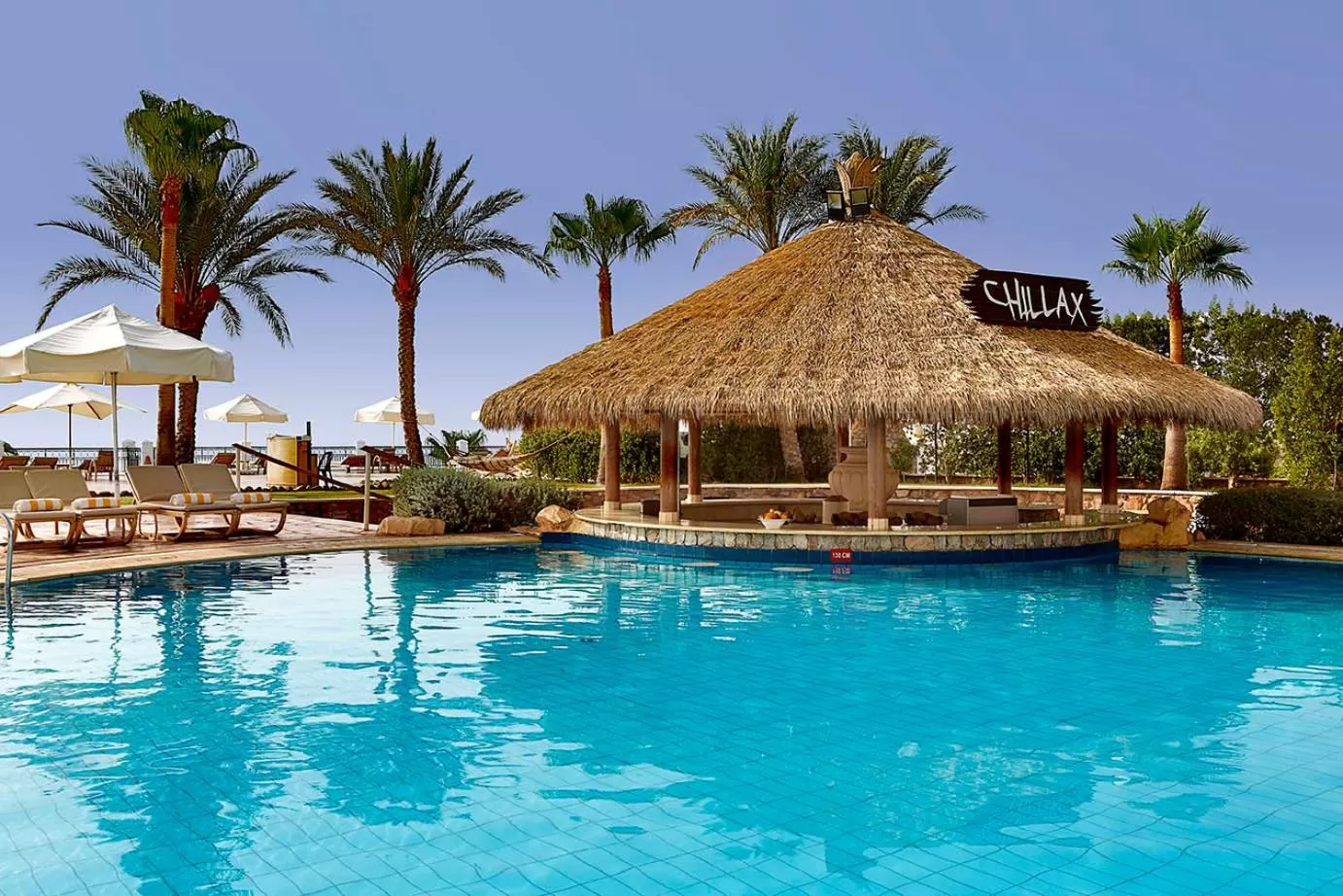 Swimming pool in Safir Sharm Waterfalls Resort