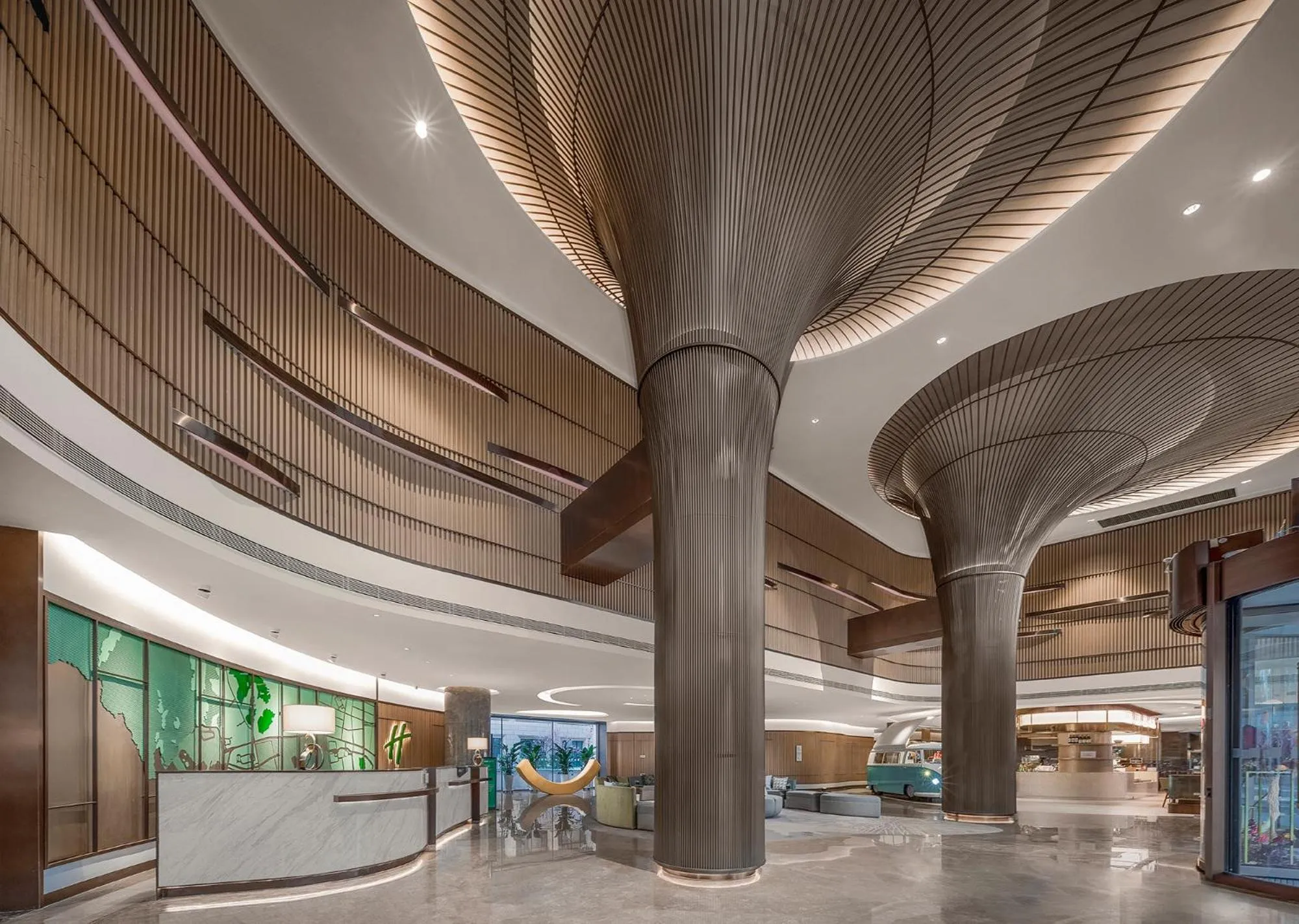 Lobby or reception in Holiday Inn Changchun Jingyue by IHG