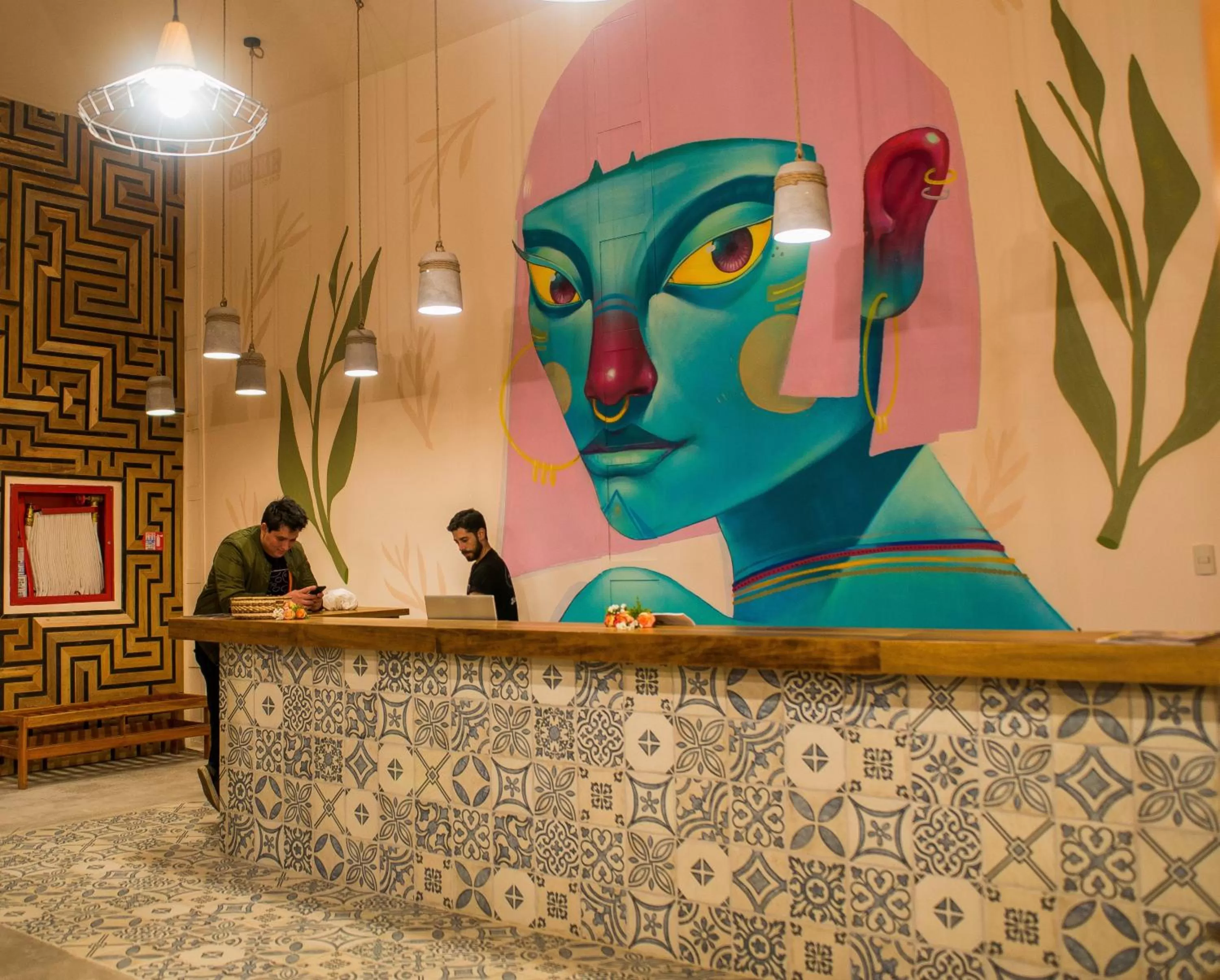 Lobby or reception in Hotel Brio Centro