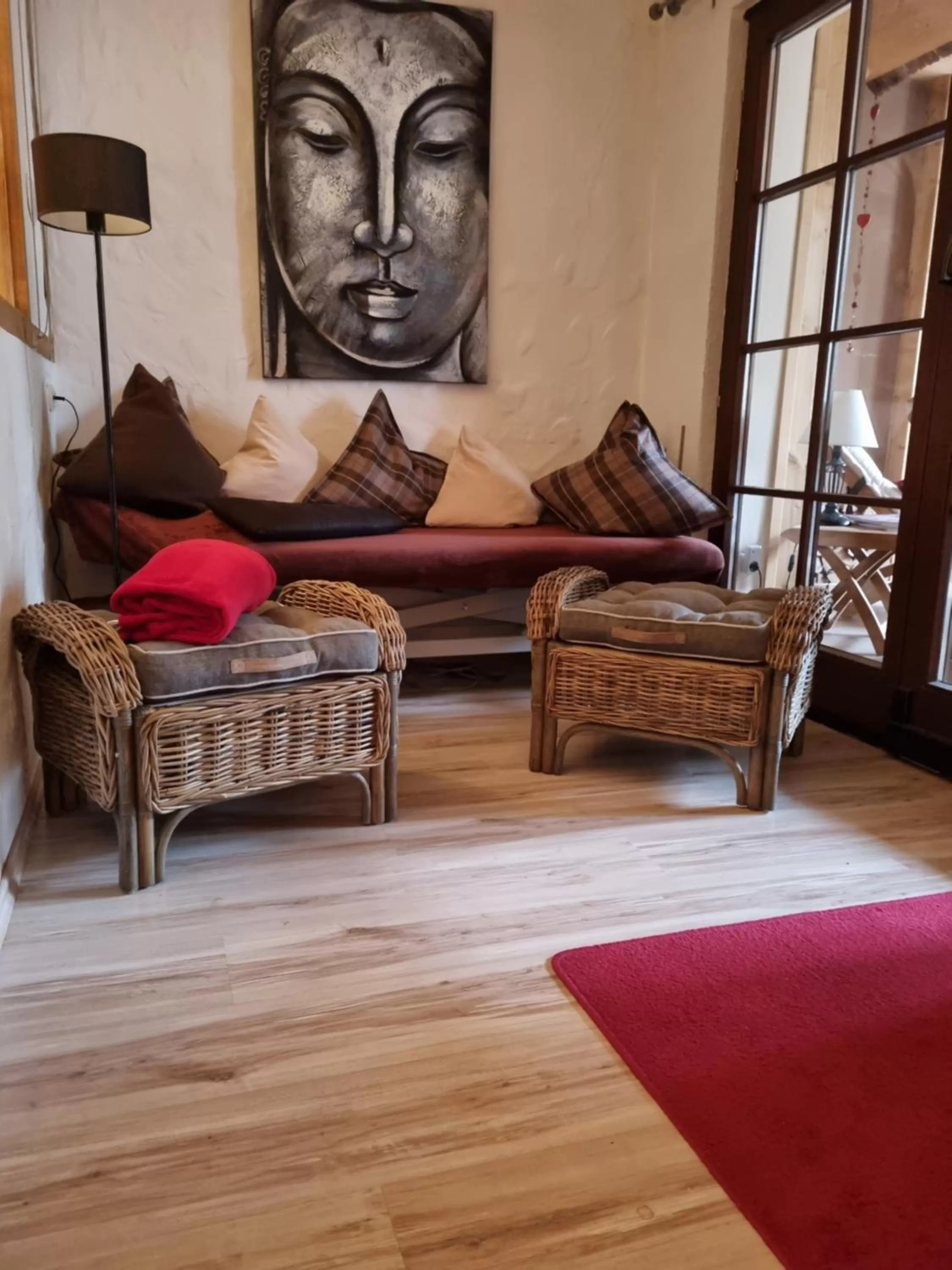 Seating Area in Landhaus Talblick- Boutique Hotel Bed and Breakfast