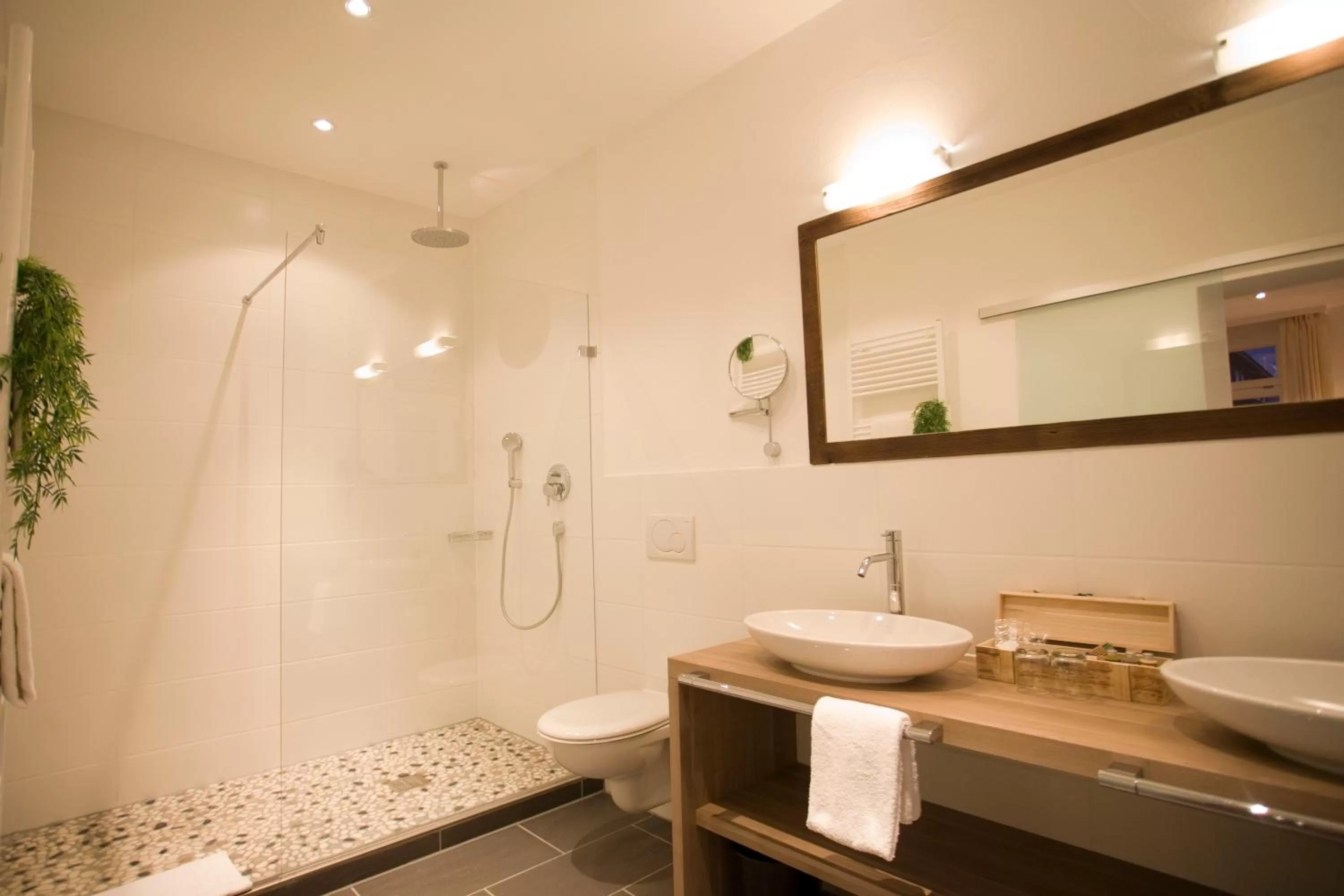 Bathroom in Alpin Lifestyle Hotel Löwen & Strauss