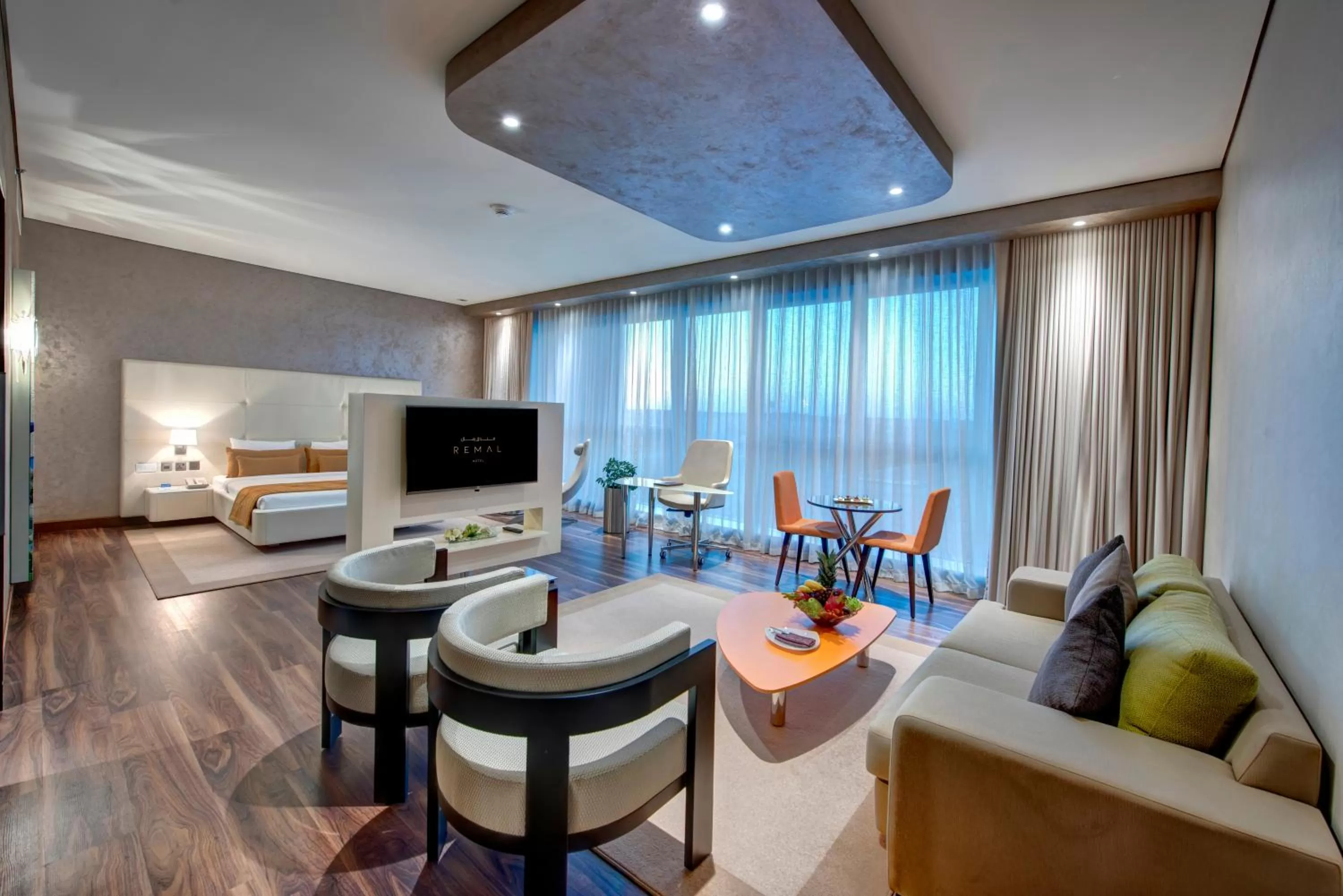 Living room in Remal Hotel & Villas Al Dhannah City