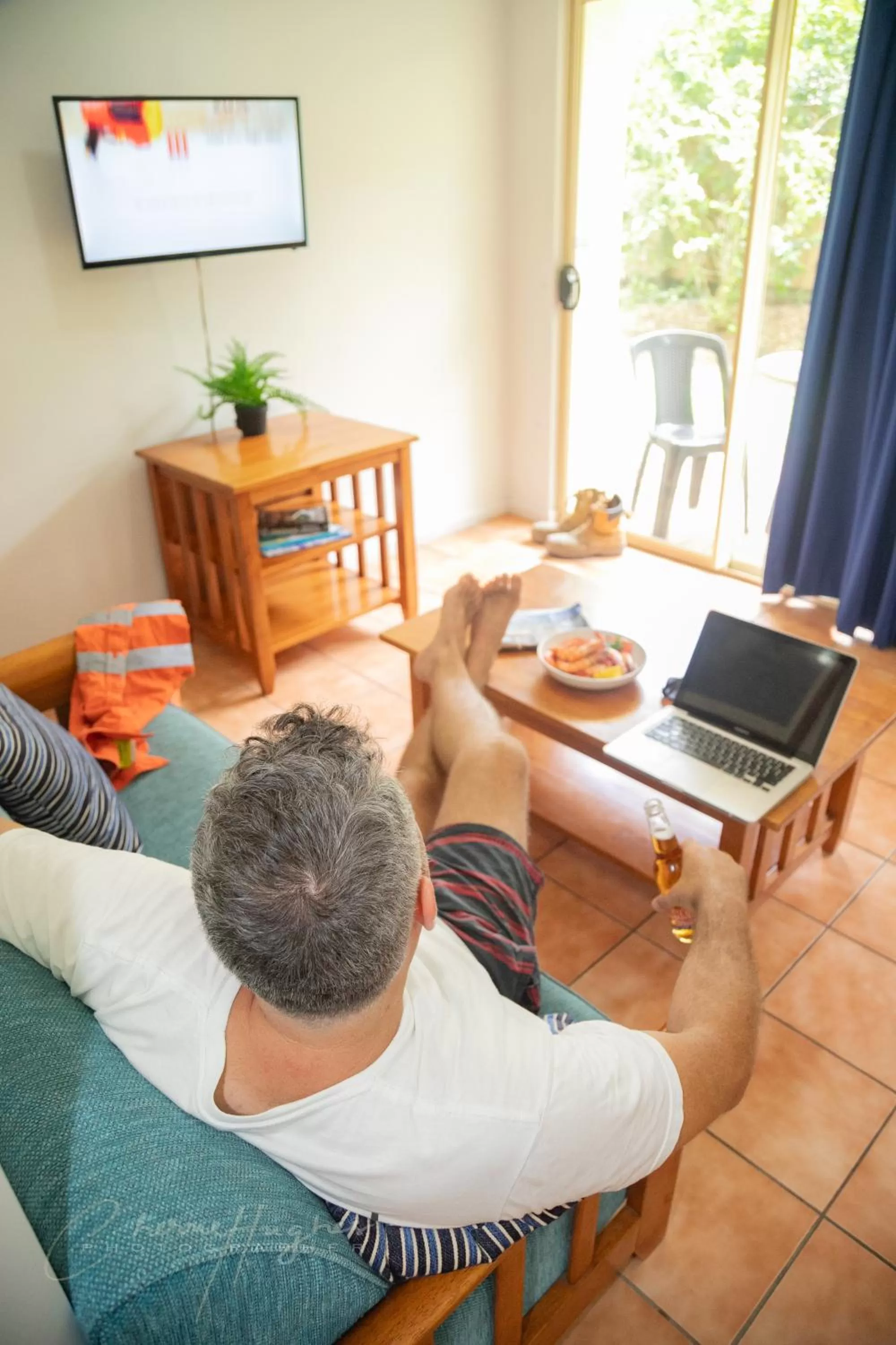 Living room in Mackay Seabreeze Apartments