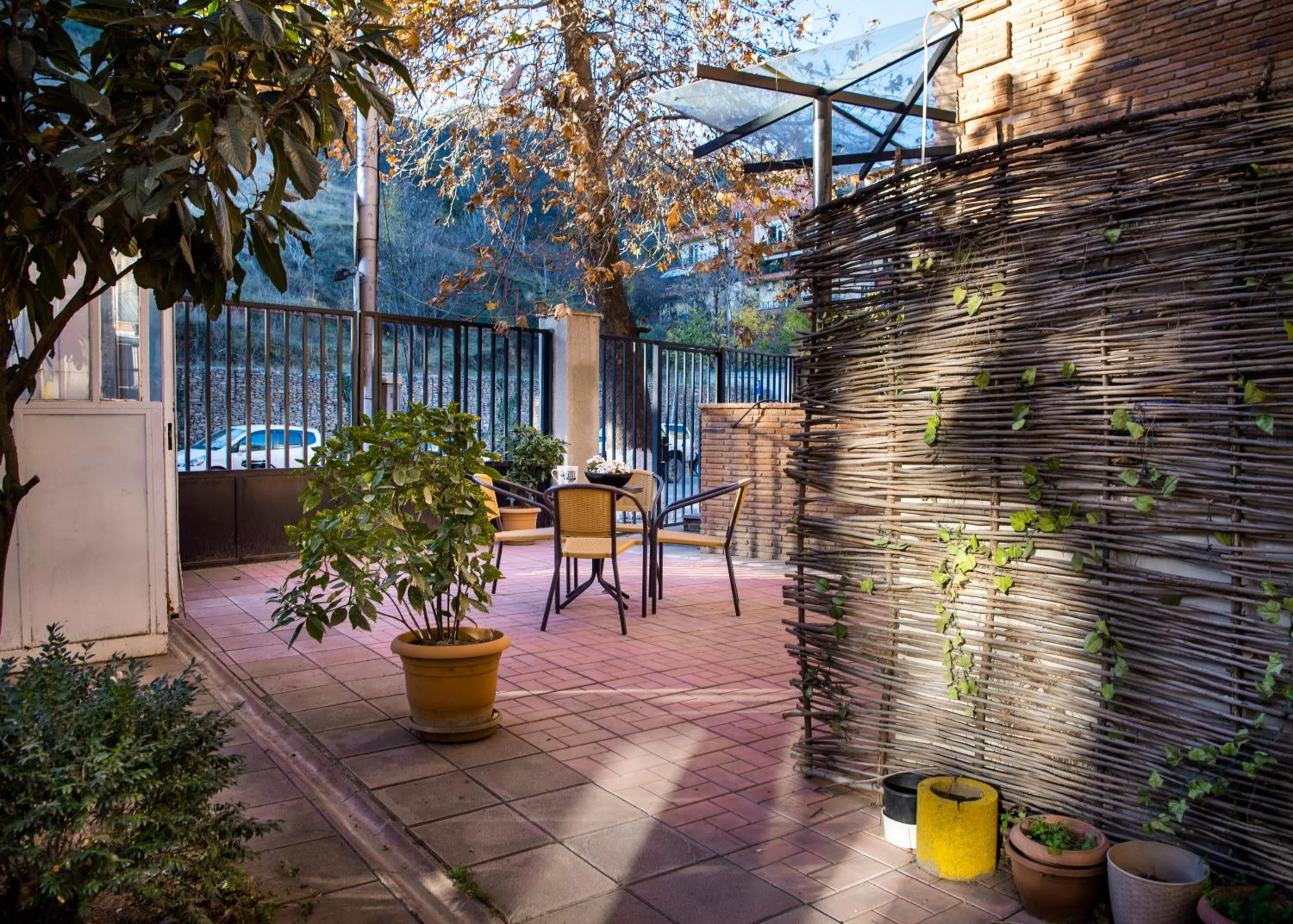 Garden in Sani Apart Hotel