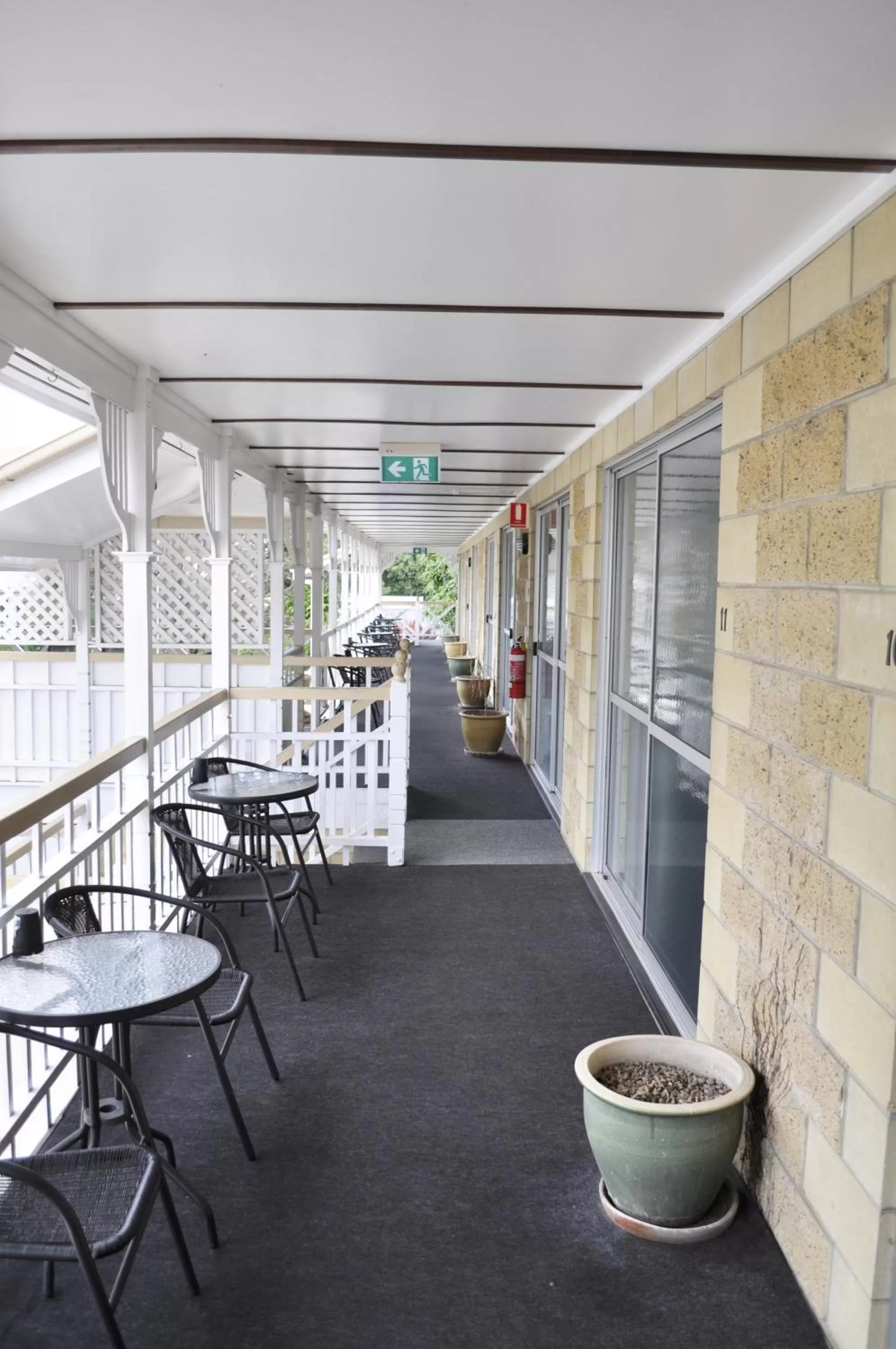 Balcony/Terrace in Alexandra Park Motor Inn