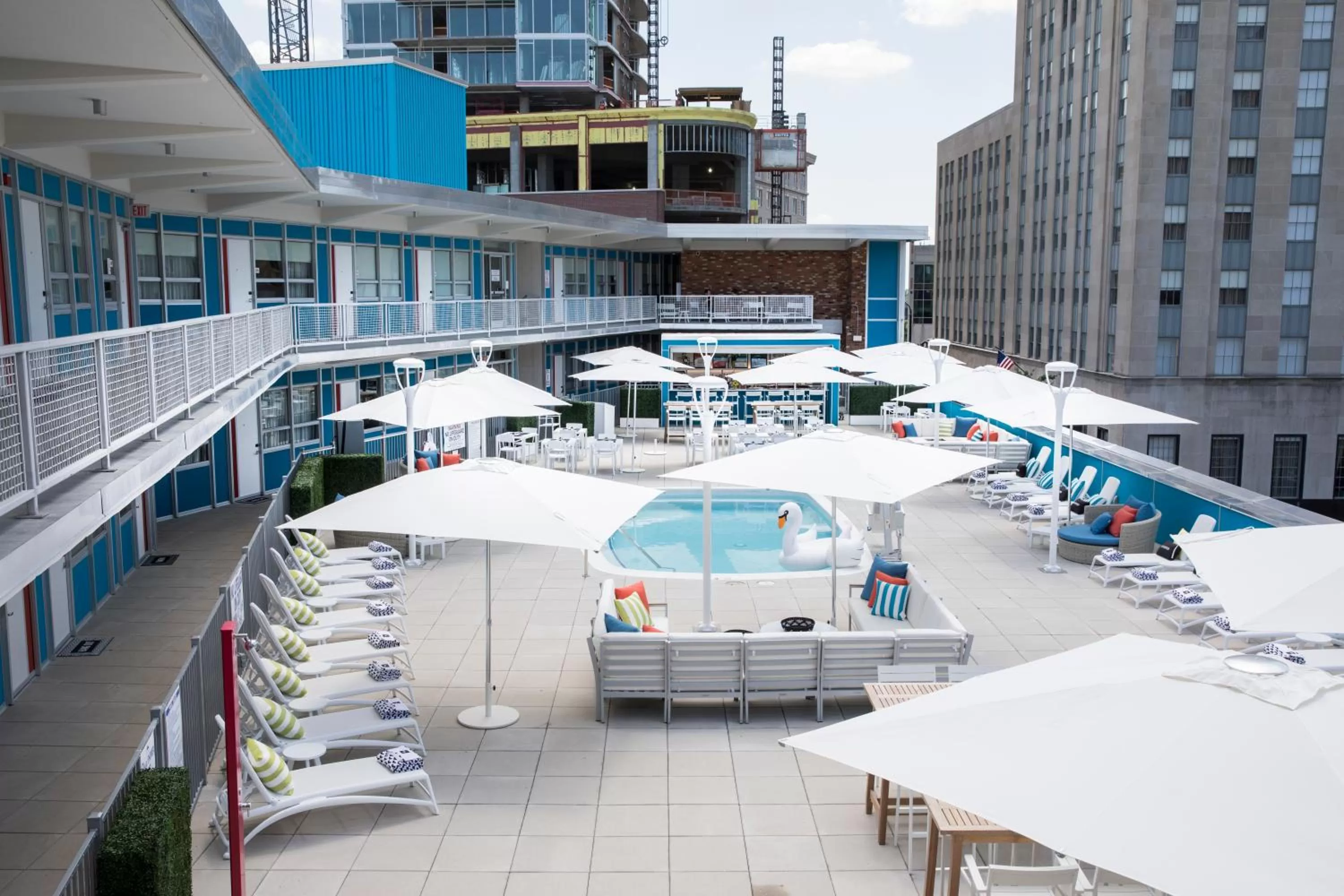 Patio in Unscripted Durham, Part of JDV by Hyatt