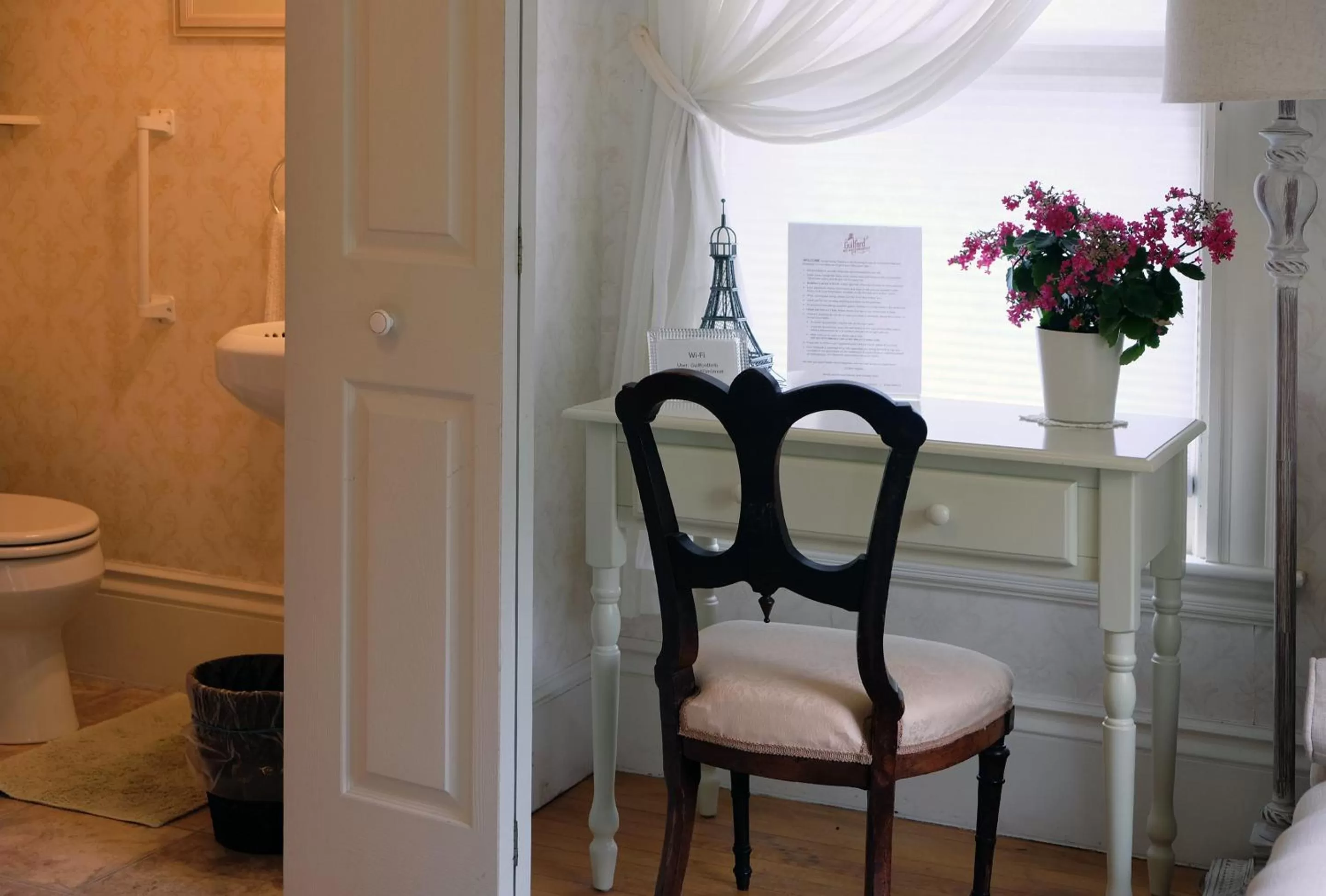 Seating area in Guilford Bed and Breakfast