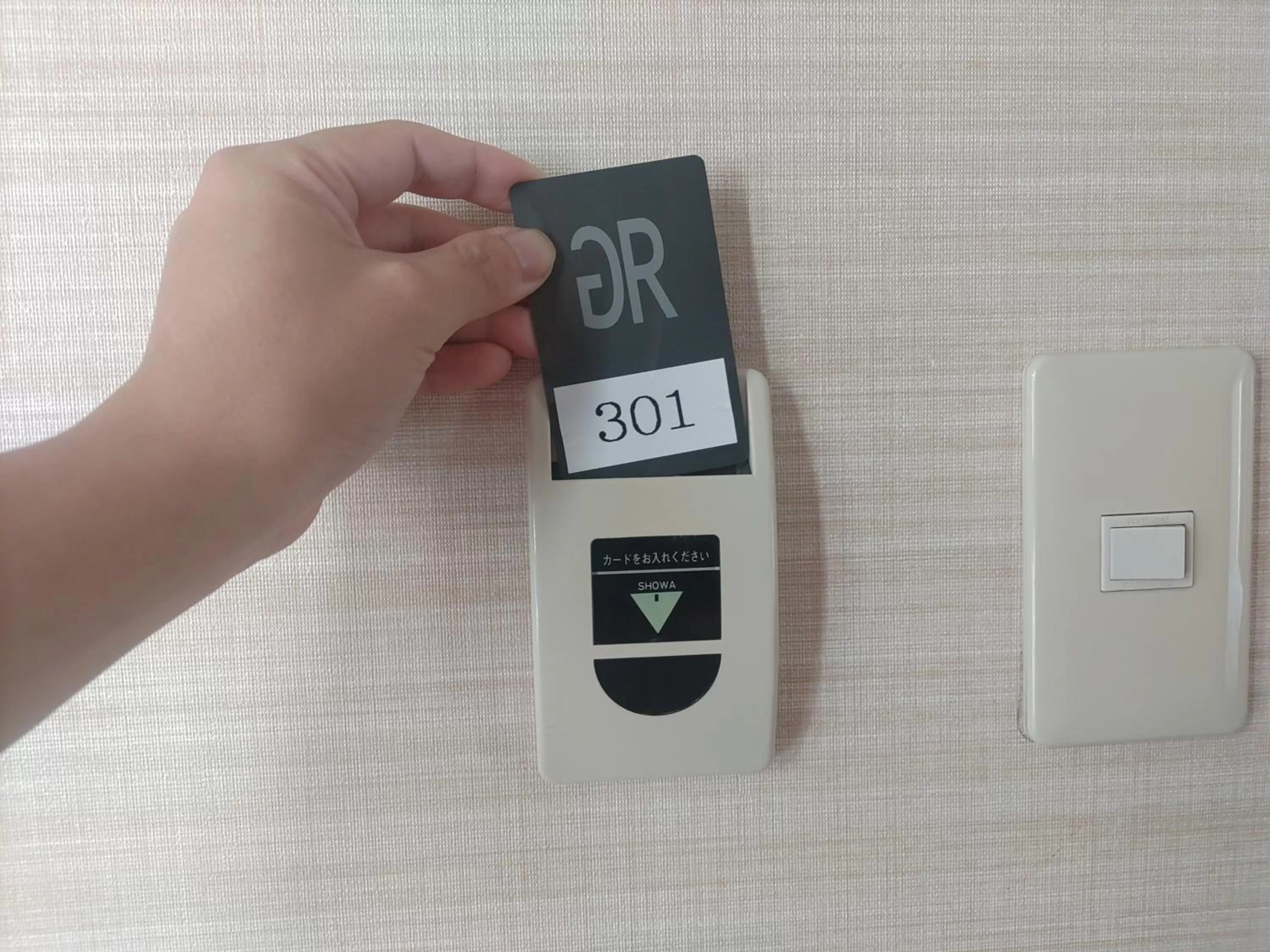 Decorative detail in Kenchomae Green Hotel