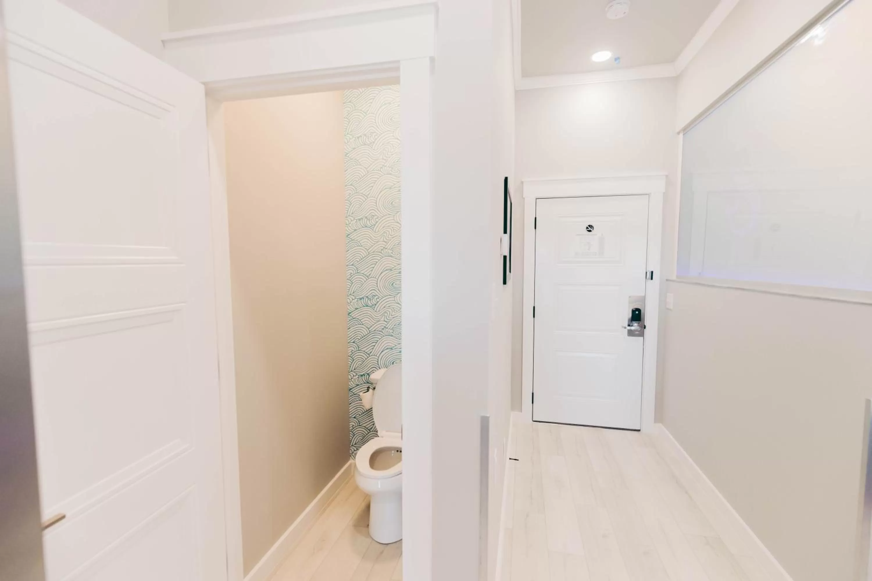 Toilet in River Sirens Hotel-Contactless Check in Hotel