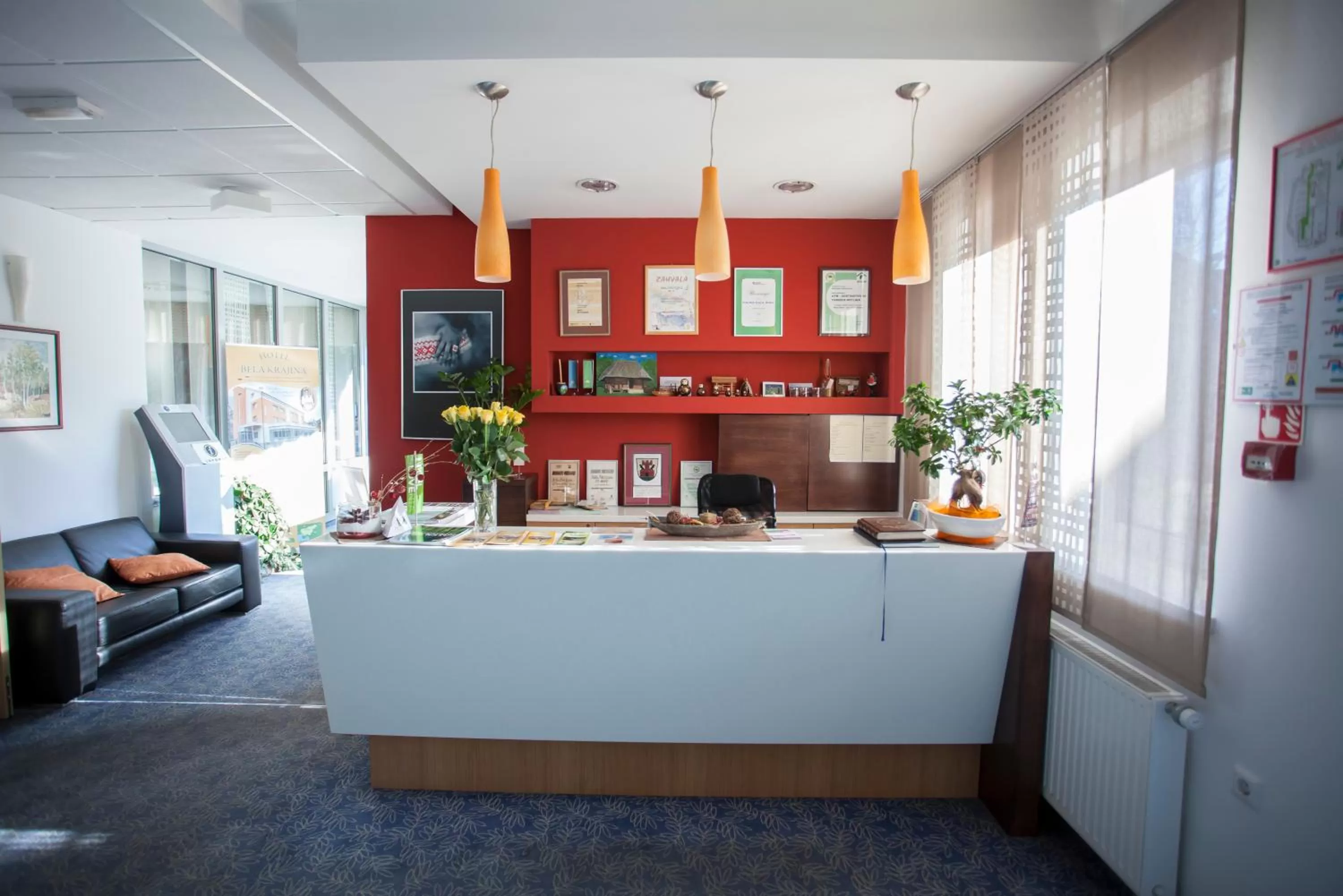 Lobby/Reception in Hotel Bela Krajina