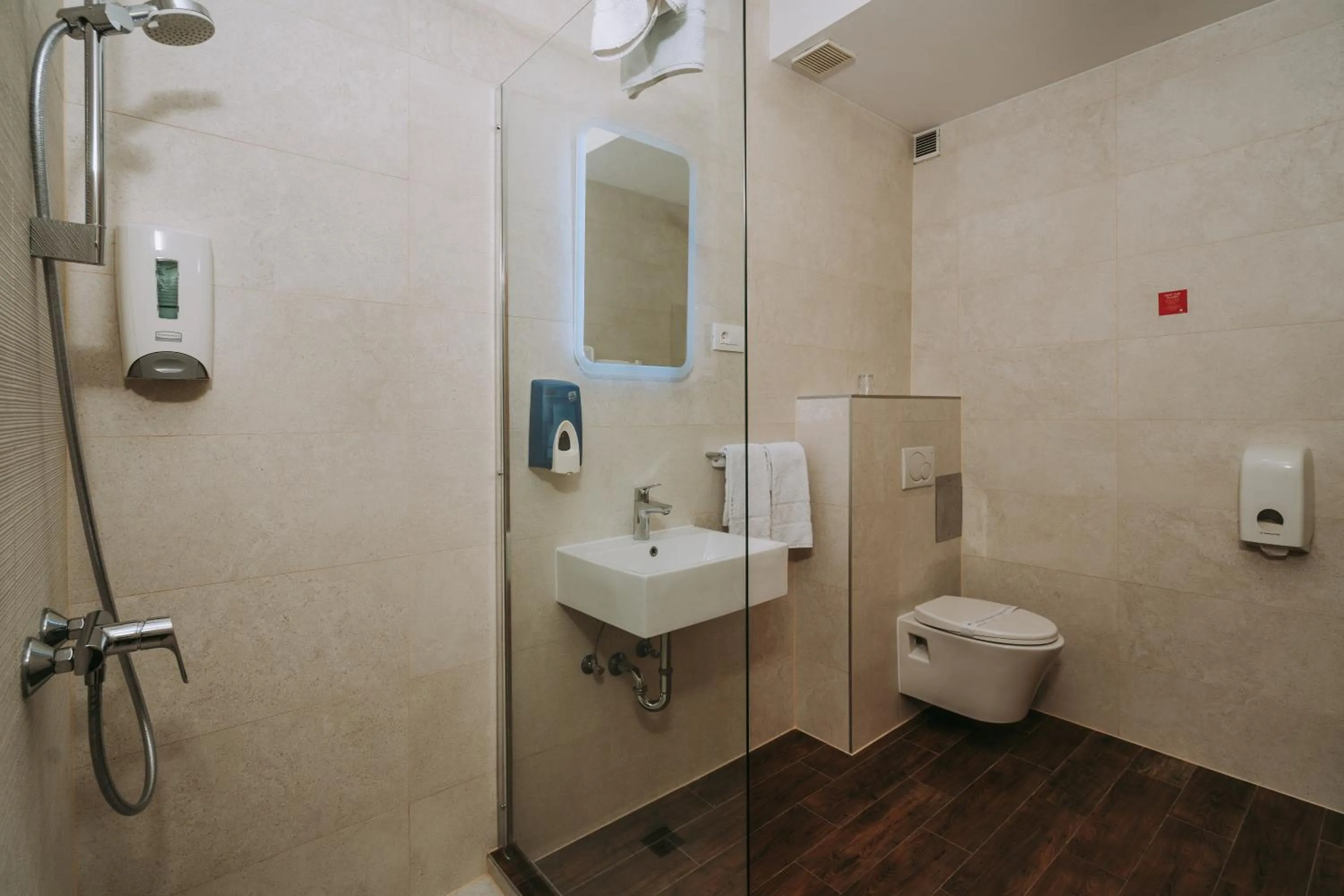 Bathroom in Hotel Sliško