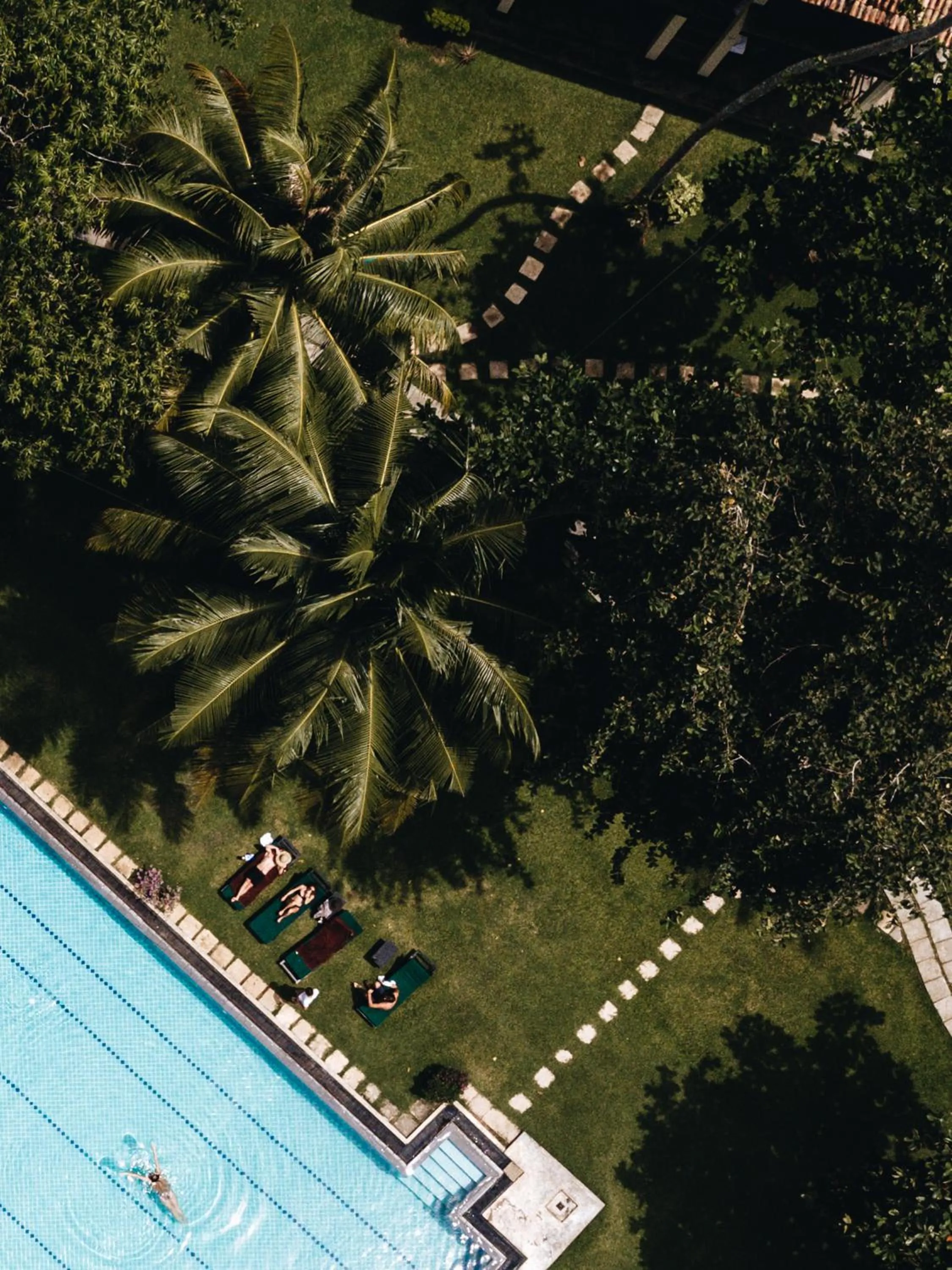 Bird's eye view in Talalla Retreat