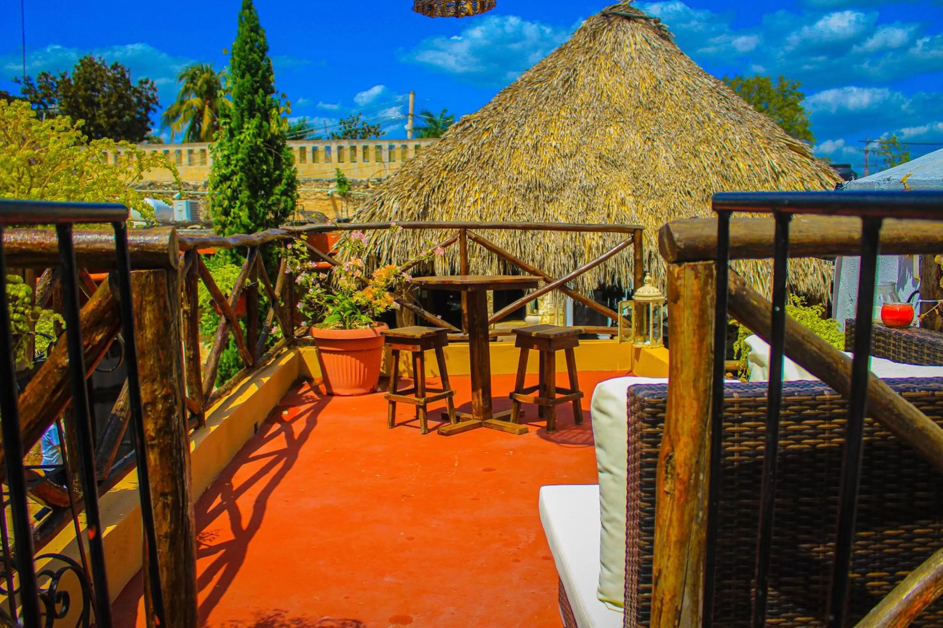 Property building in Casa Aluxes Hotel