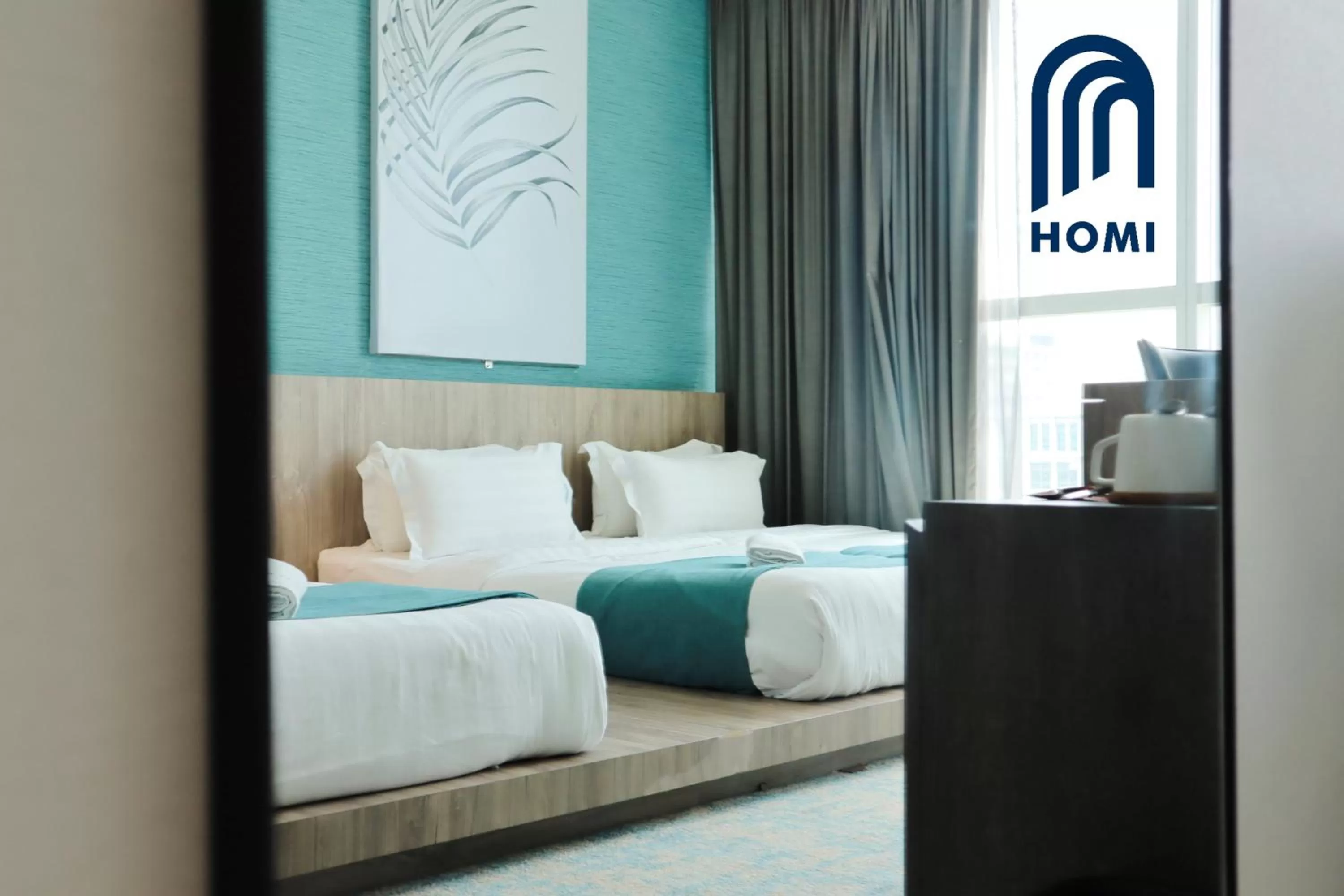 Photo of the whole room, Bed in Homi Breeze at Sutera Avenue 和逸微风