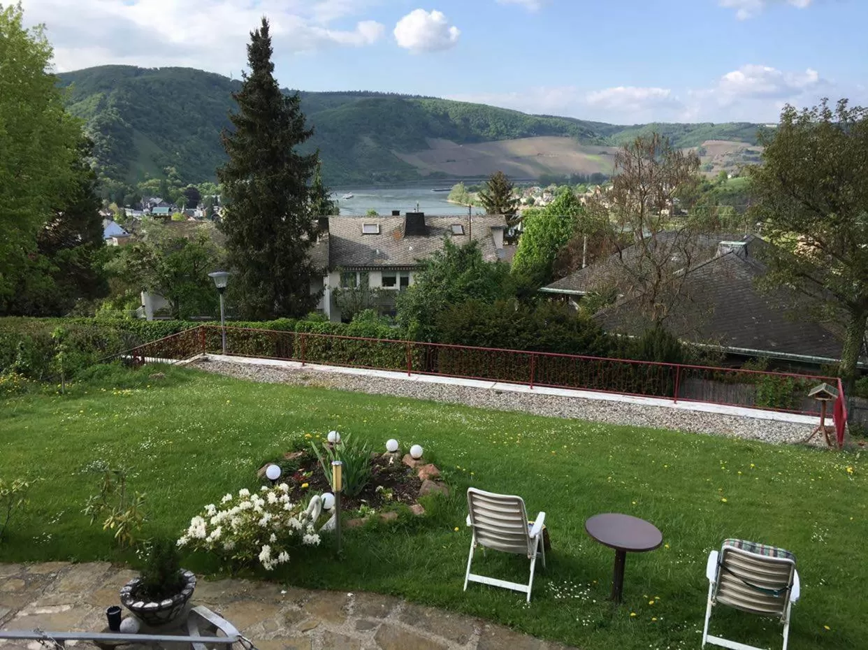 Garden view in Haus Adams - das Wohlfühl Gästehaus