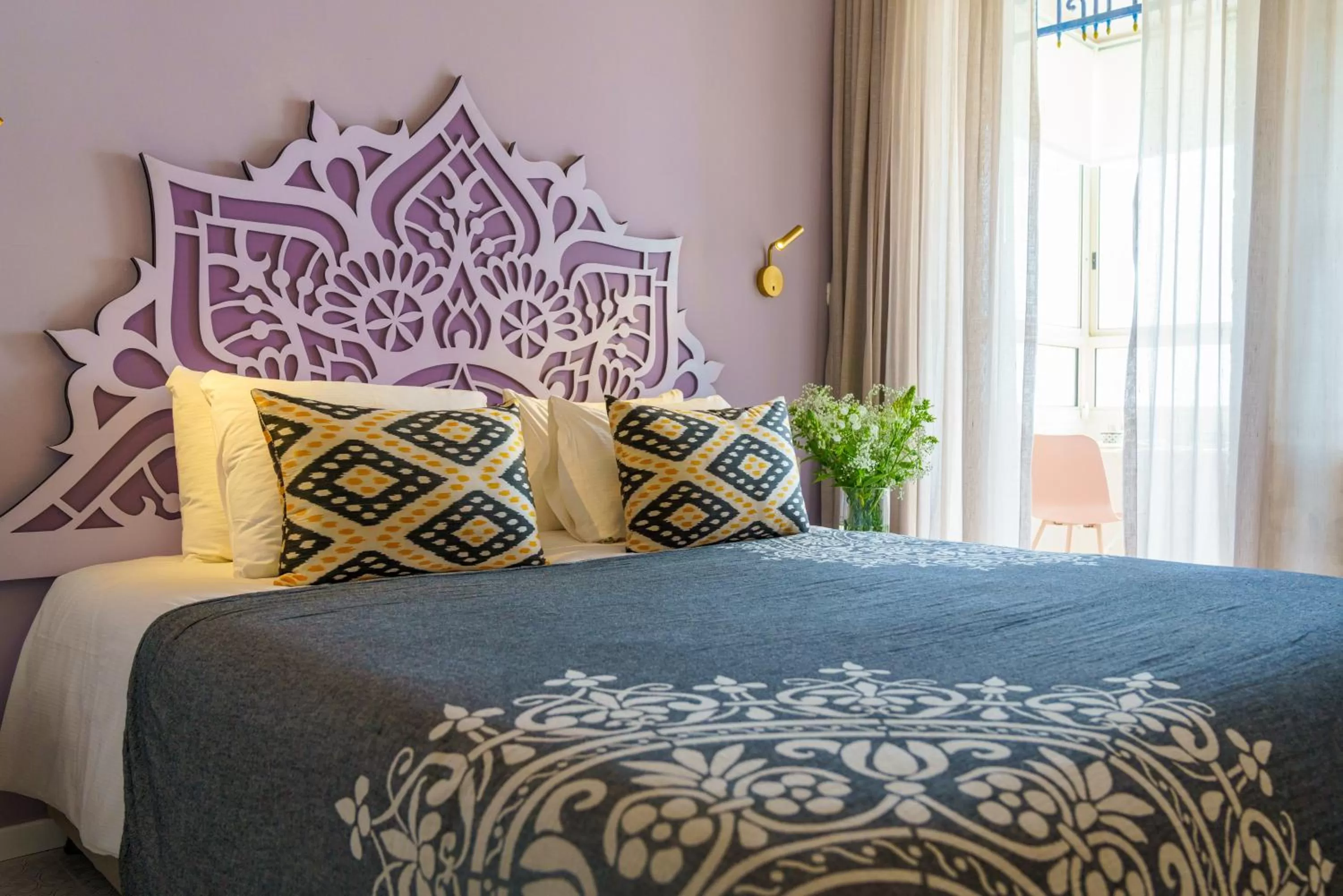 Bed in The Way Inn - Boutique Suites