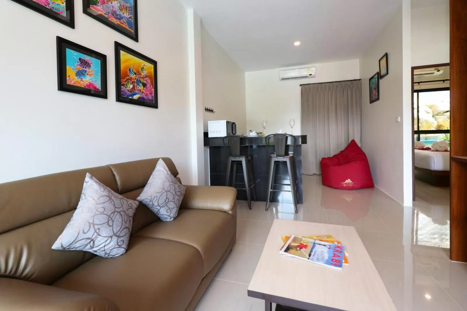 Living room in The Scene Cliff View Villas