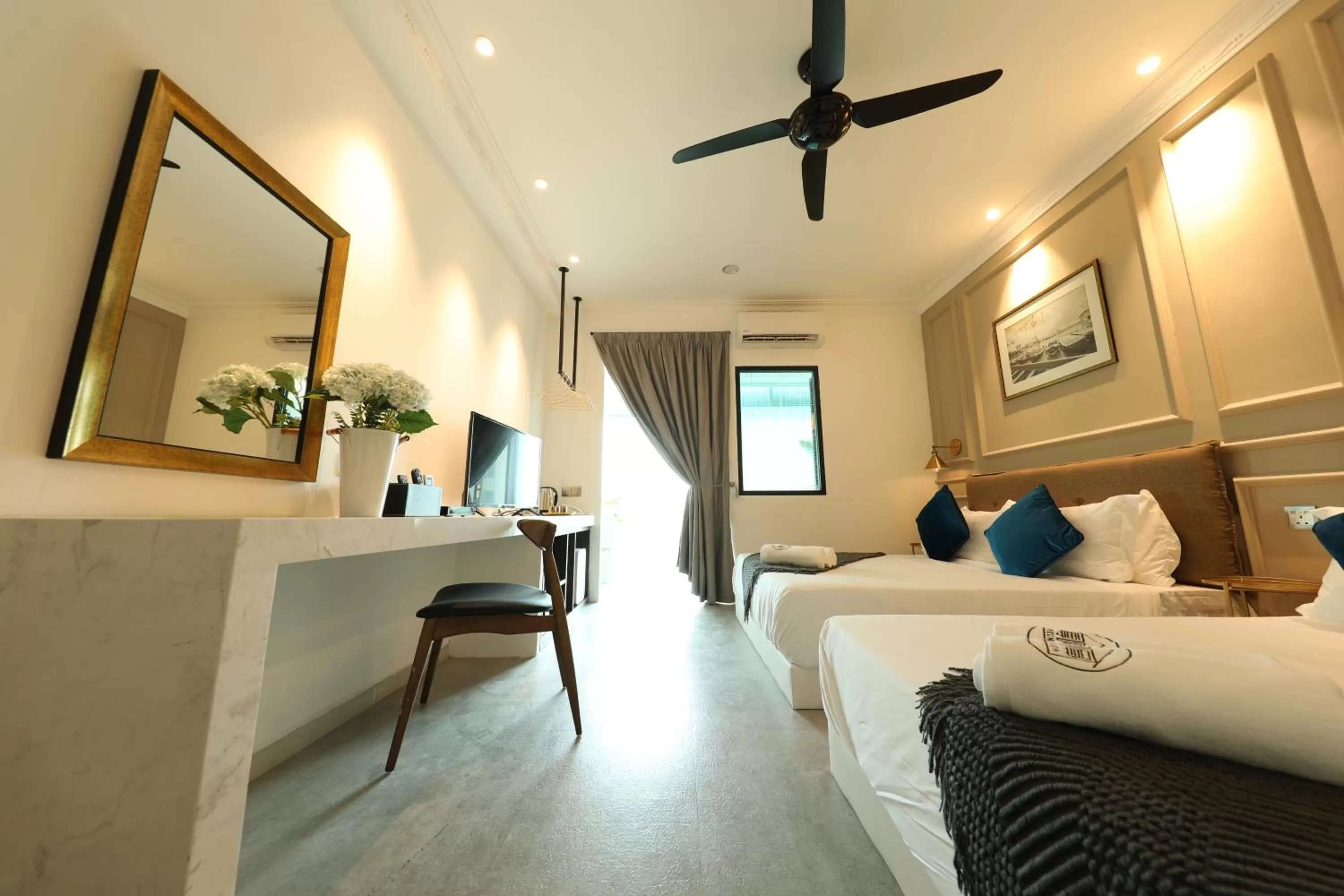 Bed in Manhattan Residence