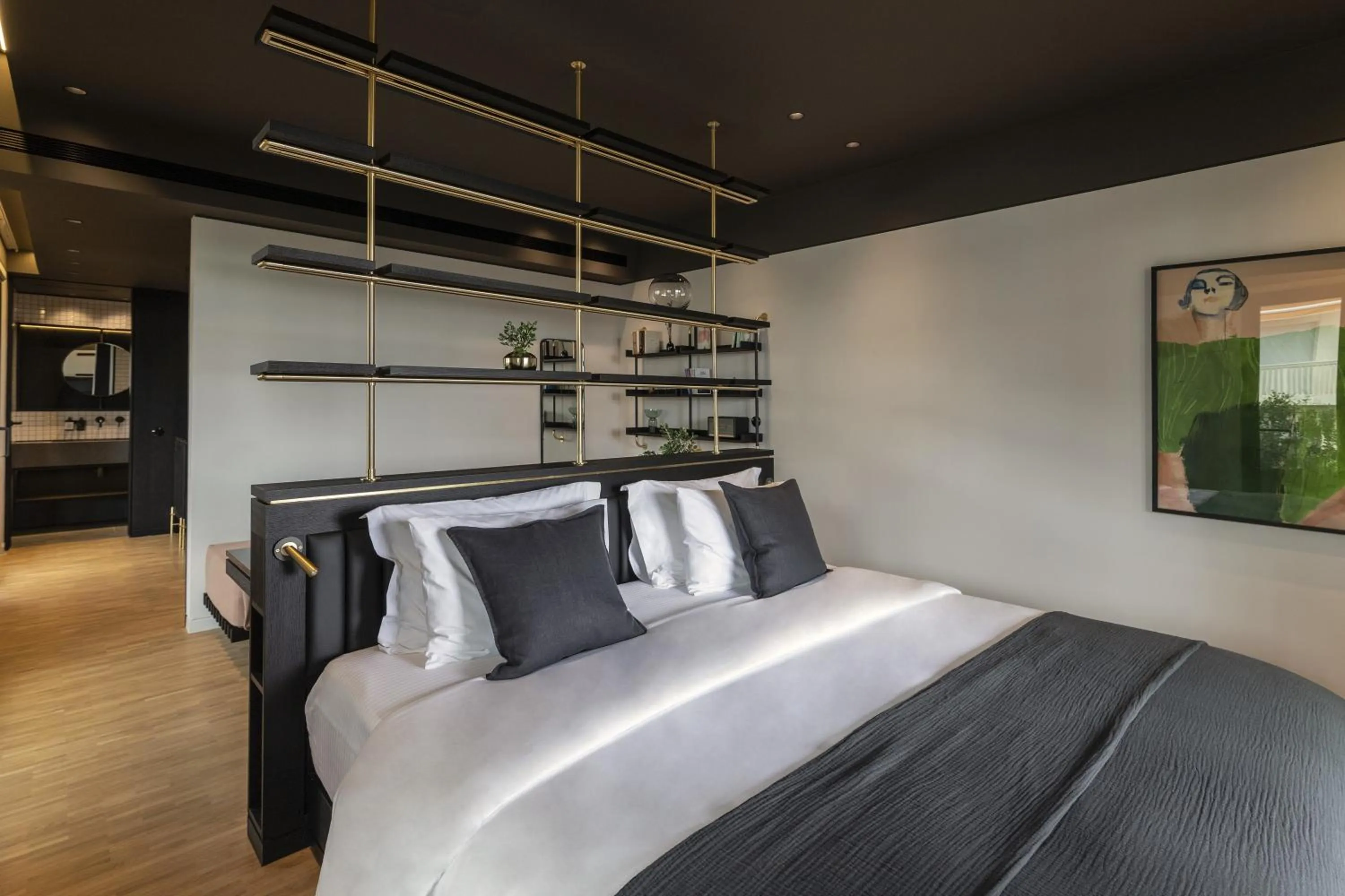 Bed in The Modernist Athens