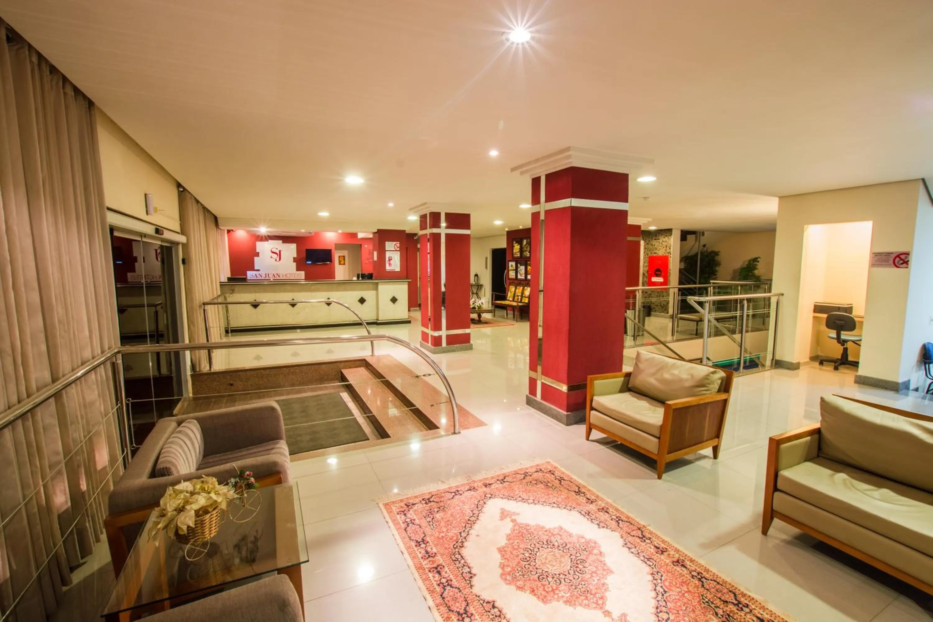 Lobby or reception in SJ Tour - San Juan Foz do Iguaçu