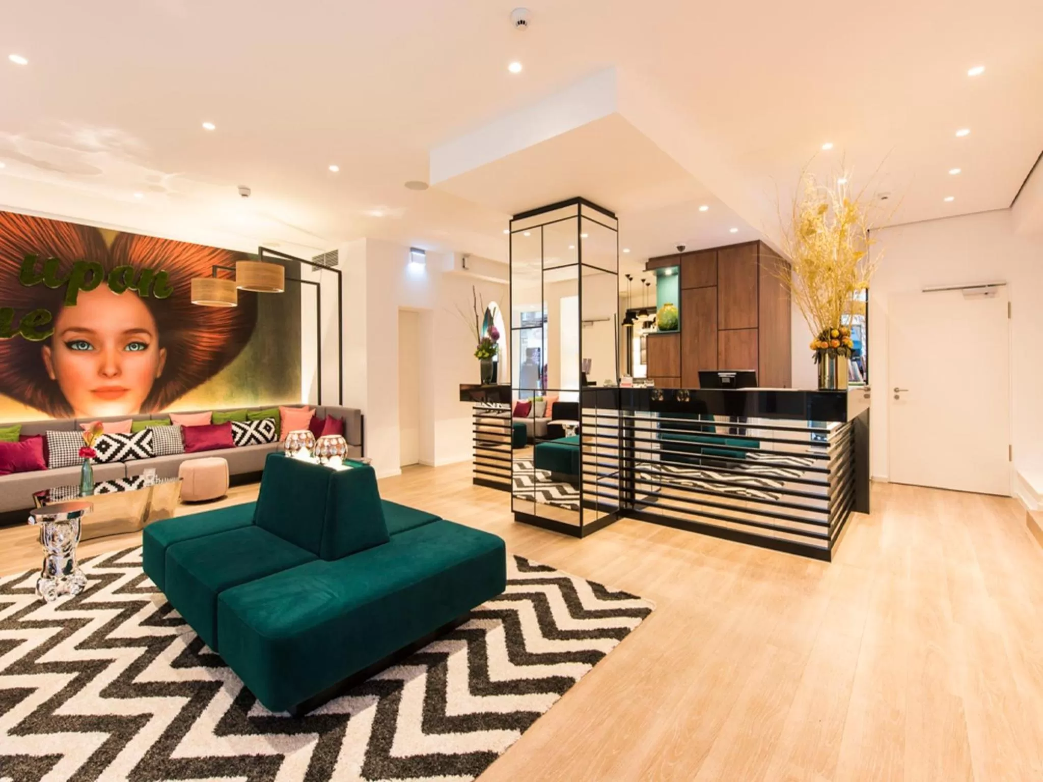 Lobby or reception in Ibis Styles Frankfurt City