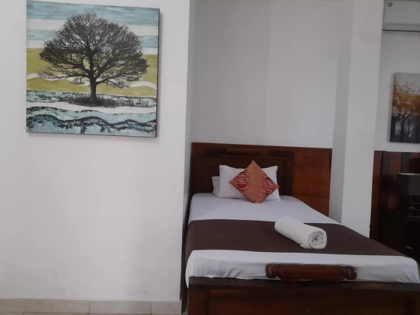 Bed in Seyara Holiday Resort