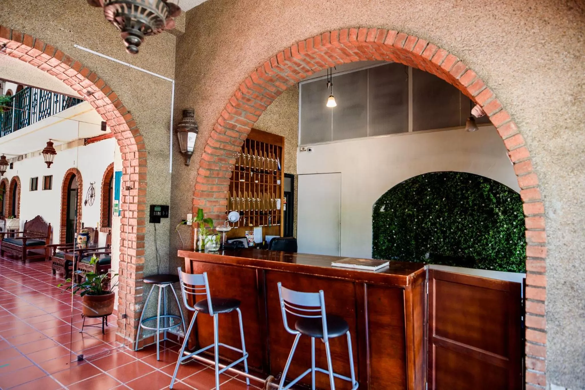 Lobby or reception in Hotel María Elena