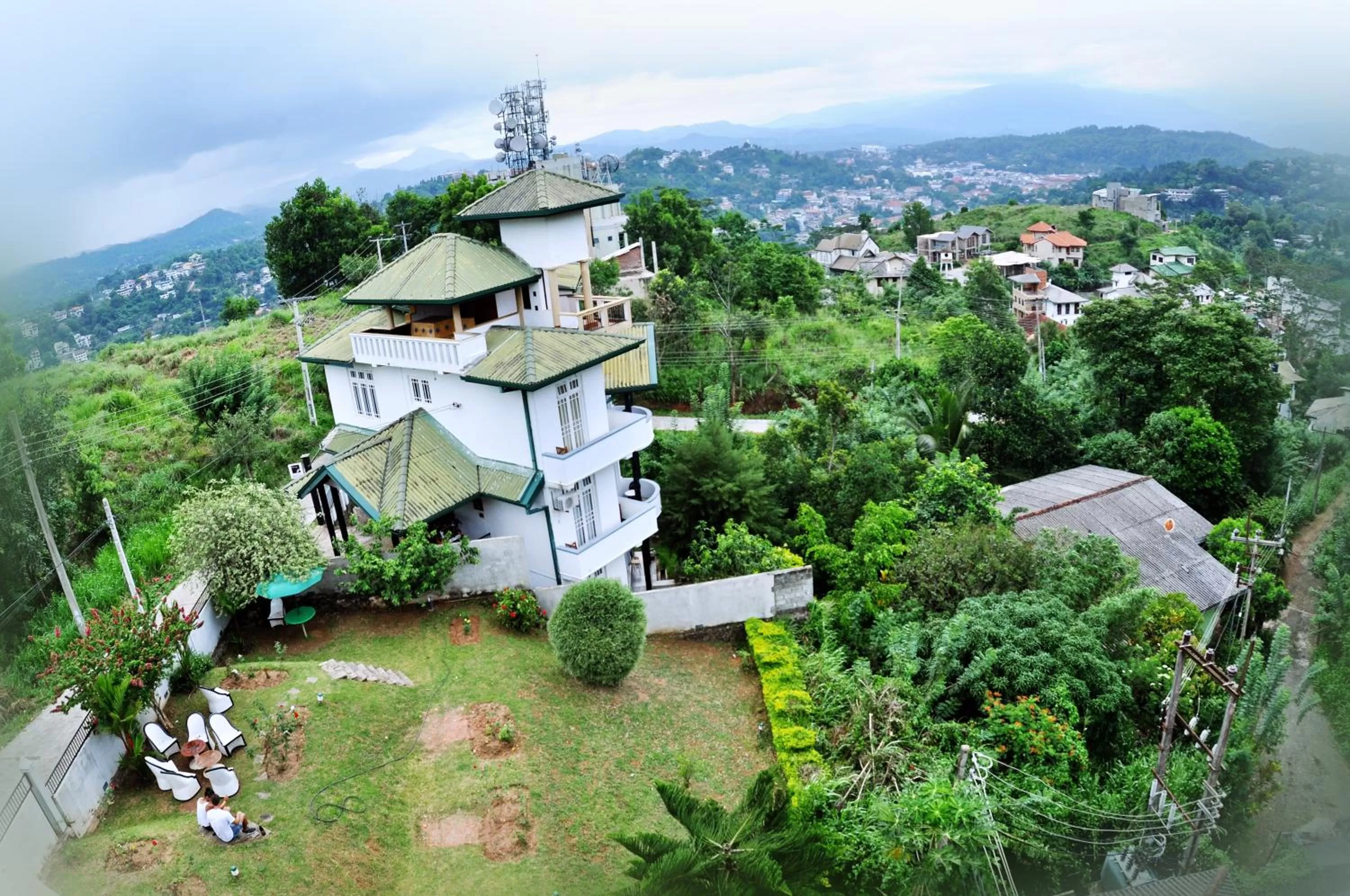 View (from property/room), Bird's-eye View in Kandyan View Holiday Bungalow ''Free Pickup From Kandy city''