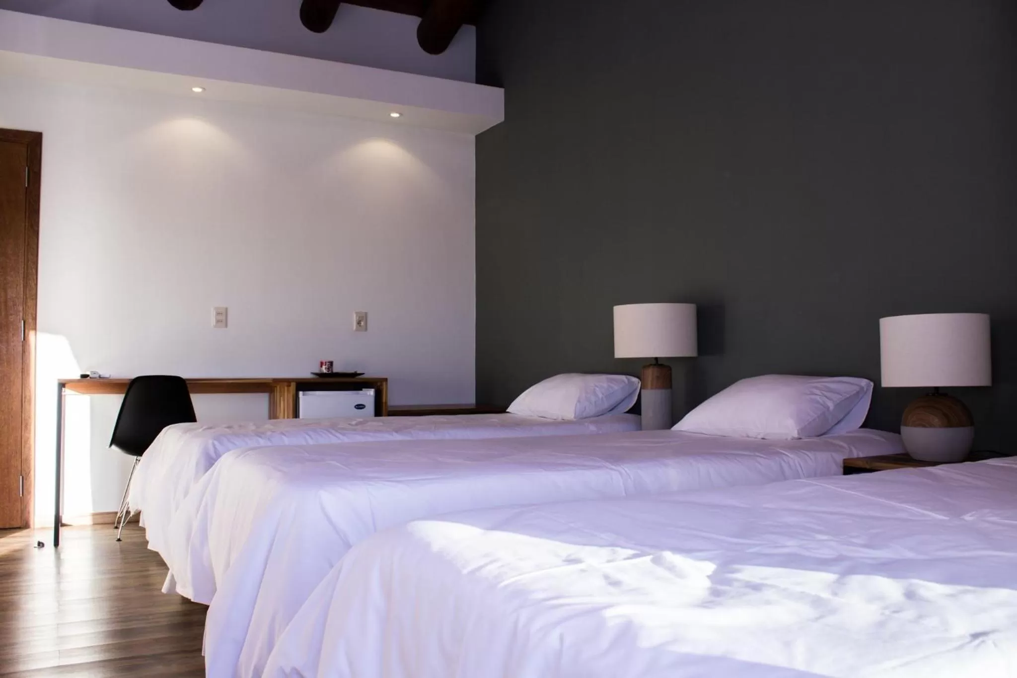 Bed in Hostería La Bordona