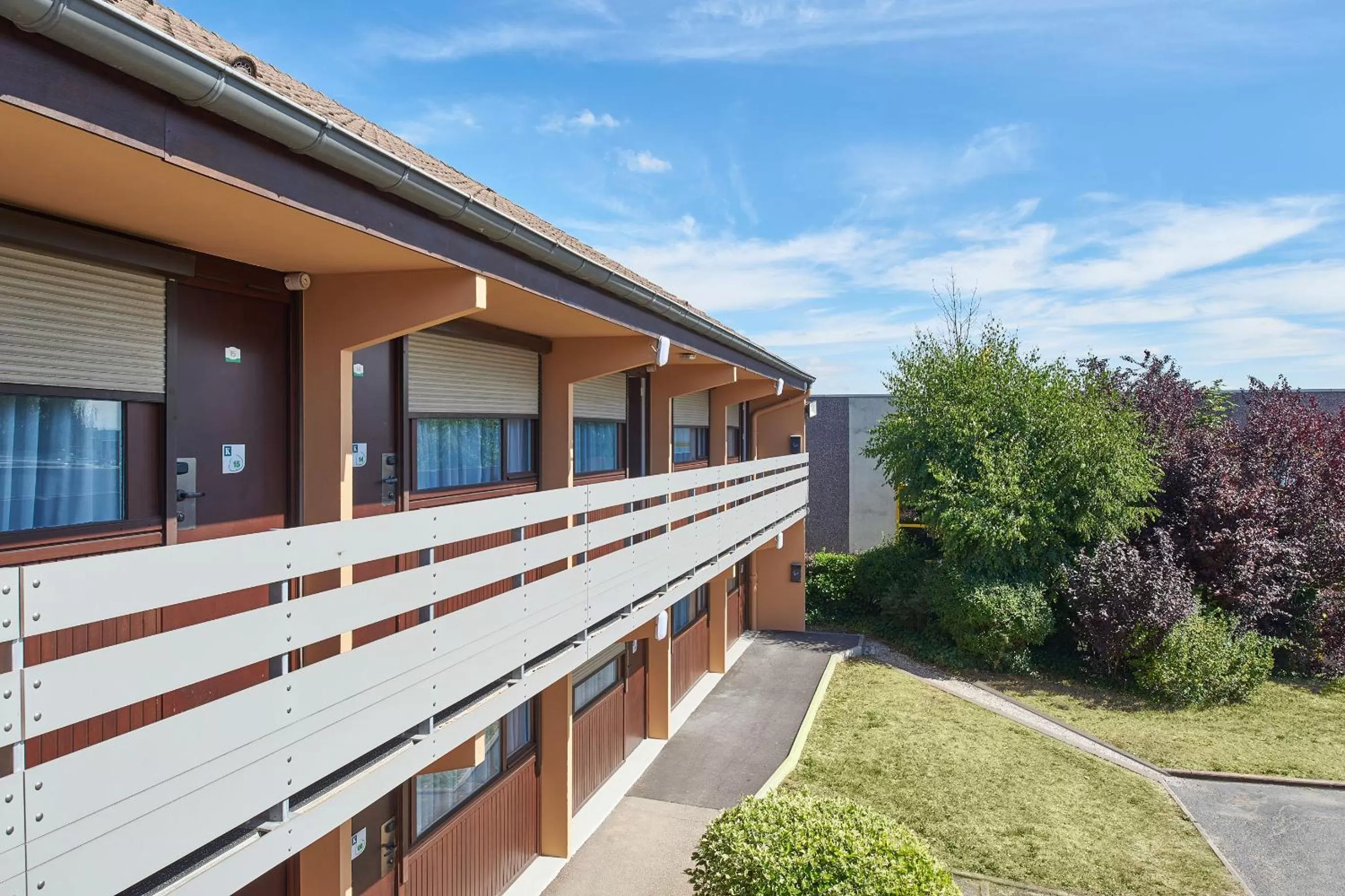 Balcony/Terrace in Kyriad Nancy Ouest - Laxou