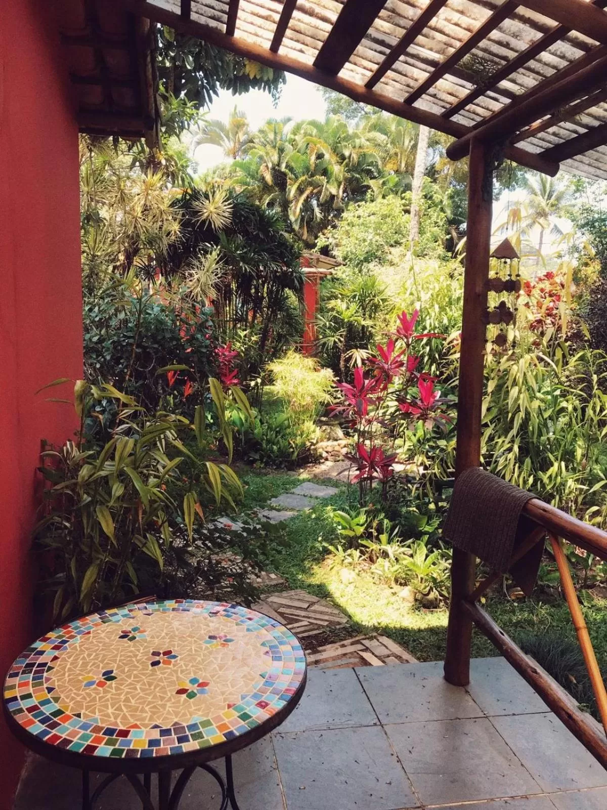 Patio in Pousada Canto Bella Terra