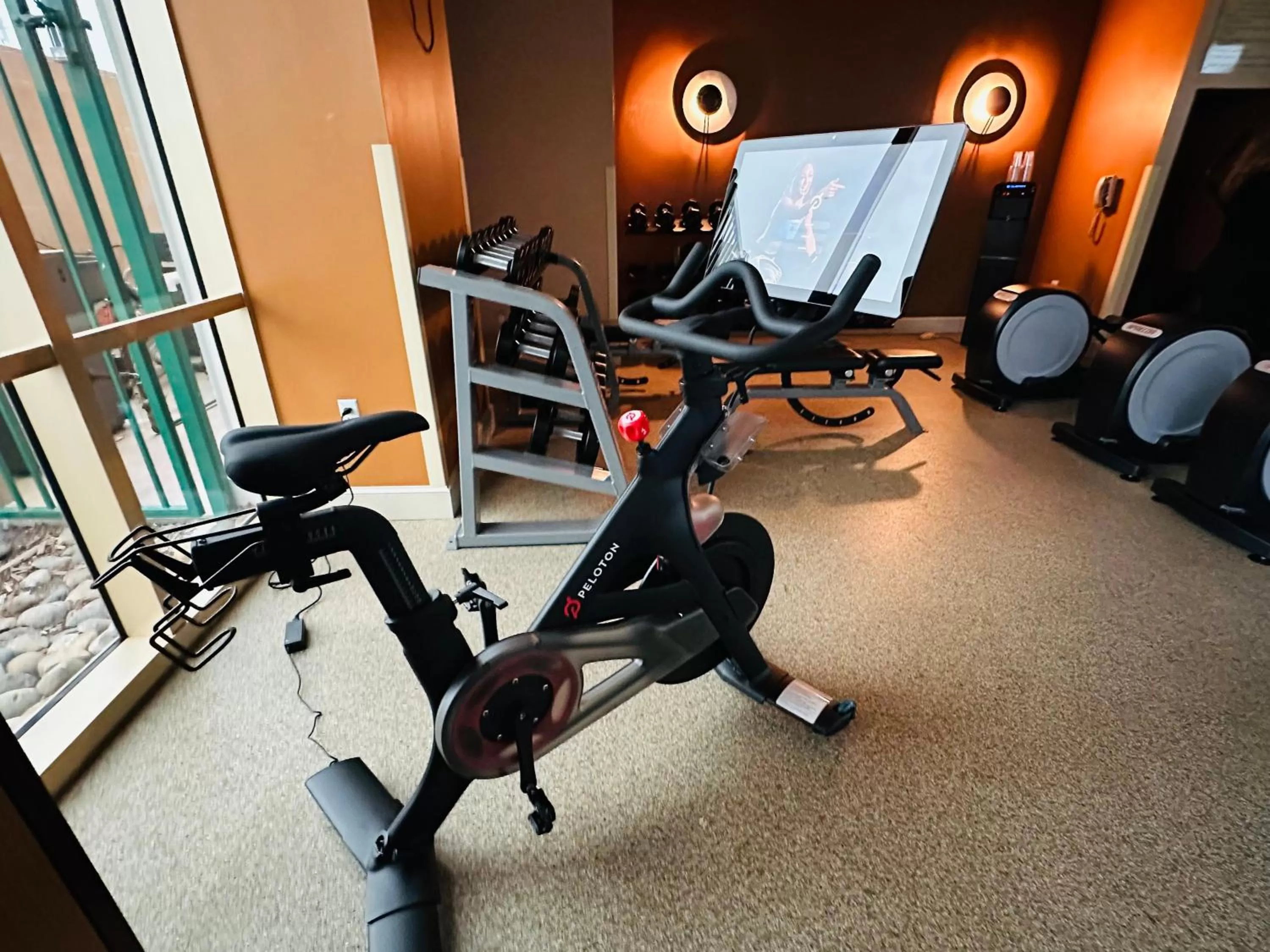 Fitness centre/facilities in Hilton Santa Clara