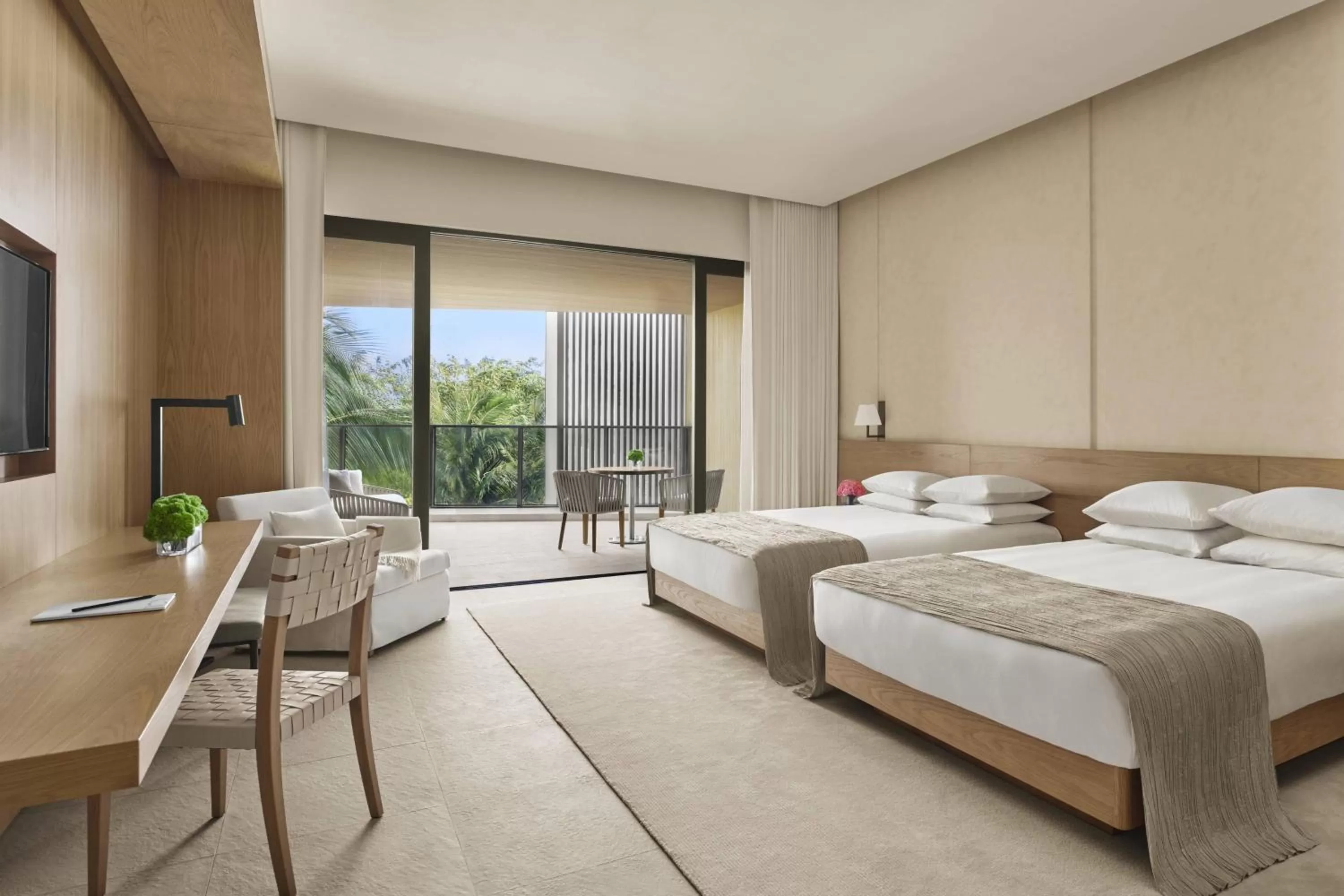 Photo of the whole room in The Sanya EDITION