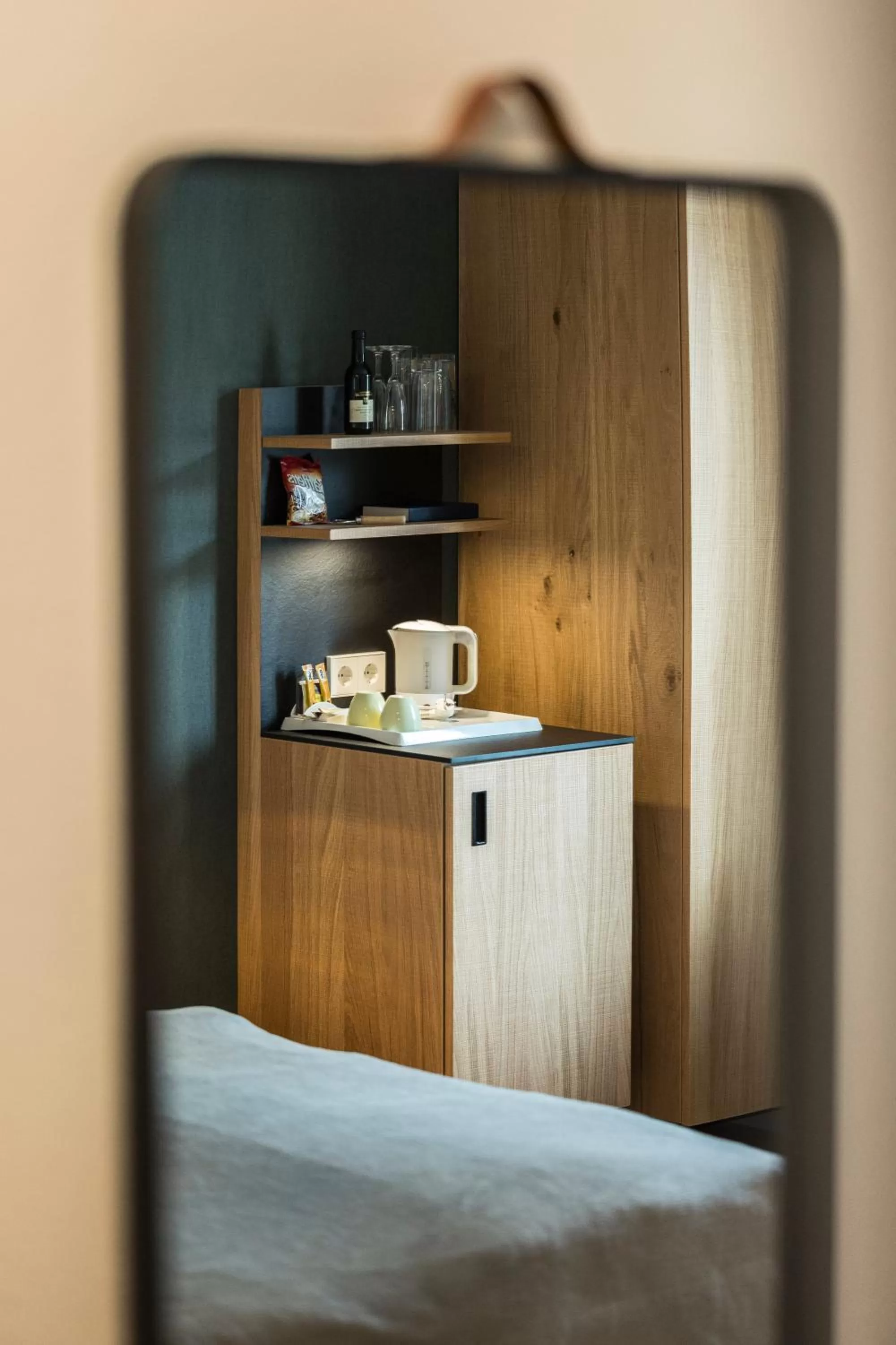 Decorative detail, Bed in Genusshotel Krone & Roadtrips bei Basel