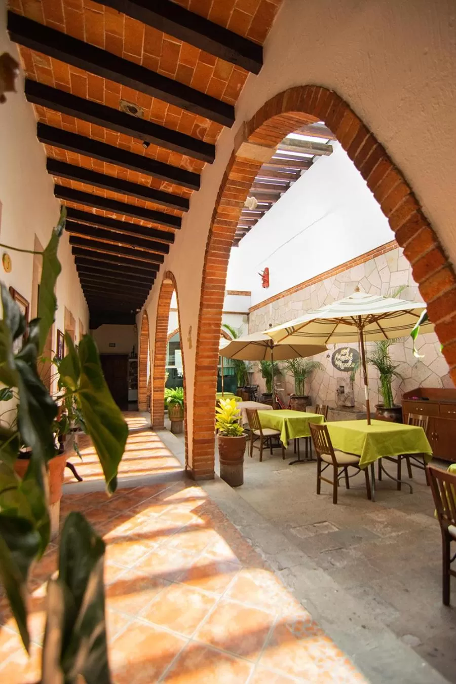 Patio in Hotel Mesón de los Remedios