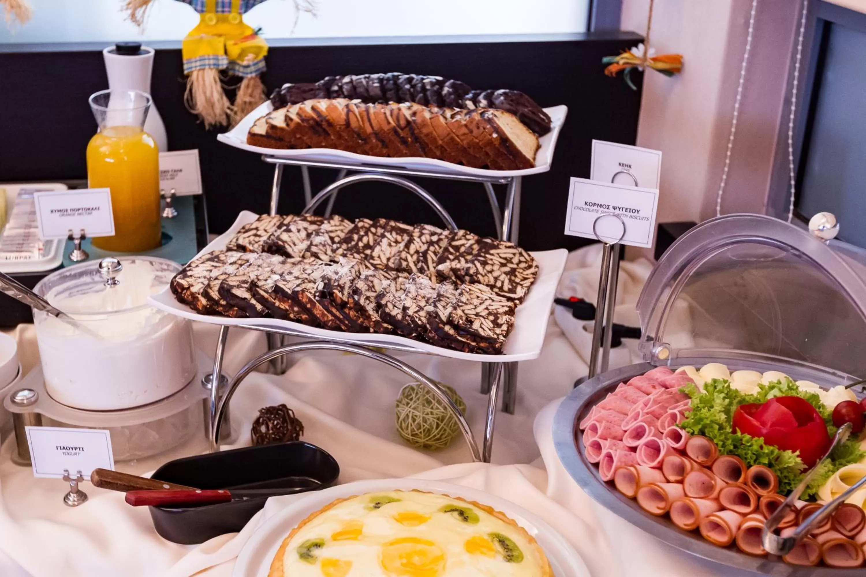 Continental breakfast in Ignatia Hotel