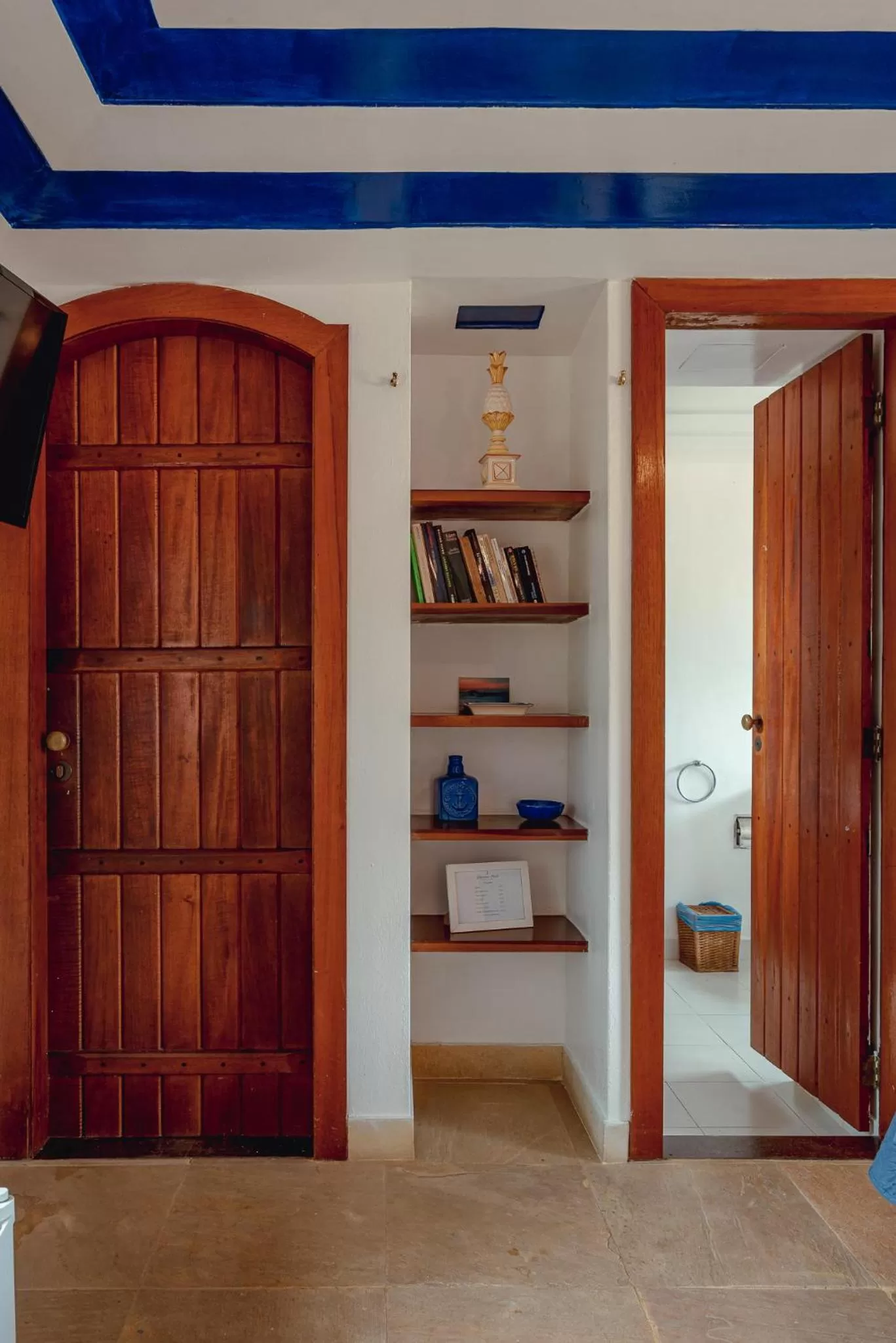 Decorative detail in Pousada Blanca Mar