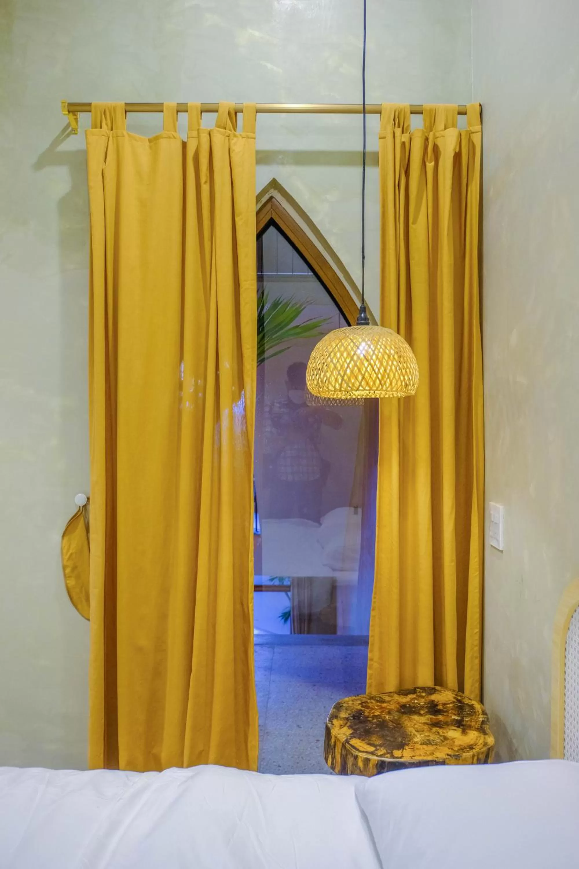 Bedroom, Bed in Eo Gió Có Homestay