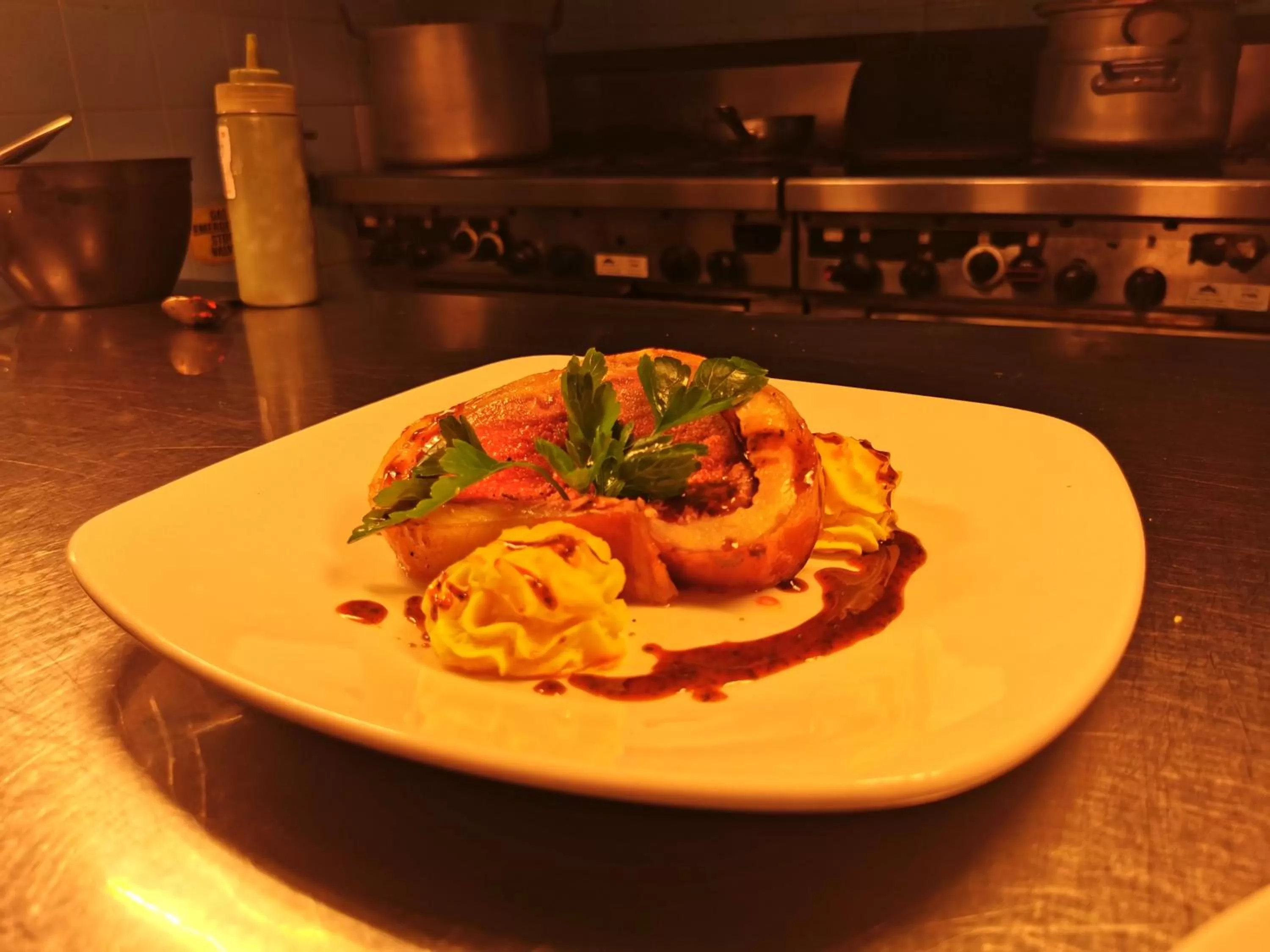 Dinner in Eype's Mouth Country Hotel