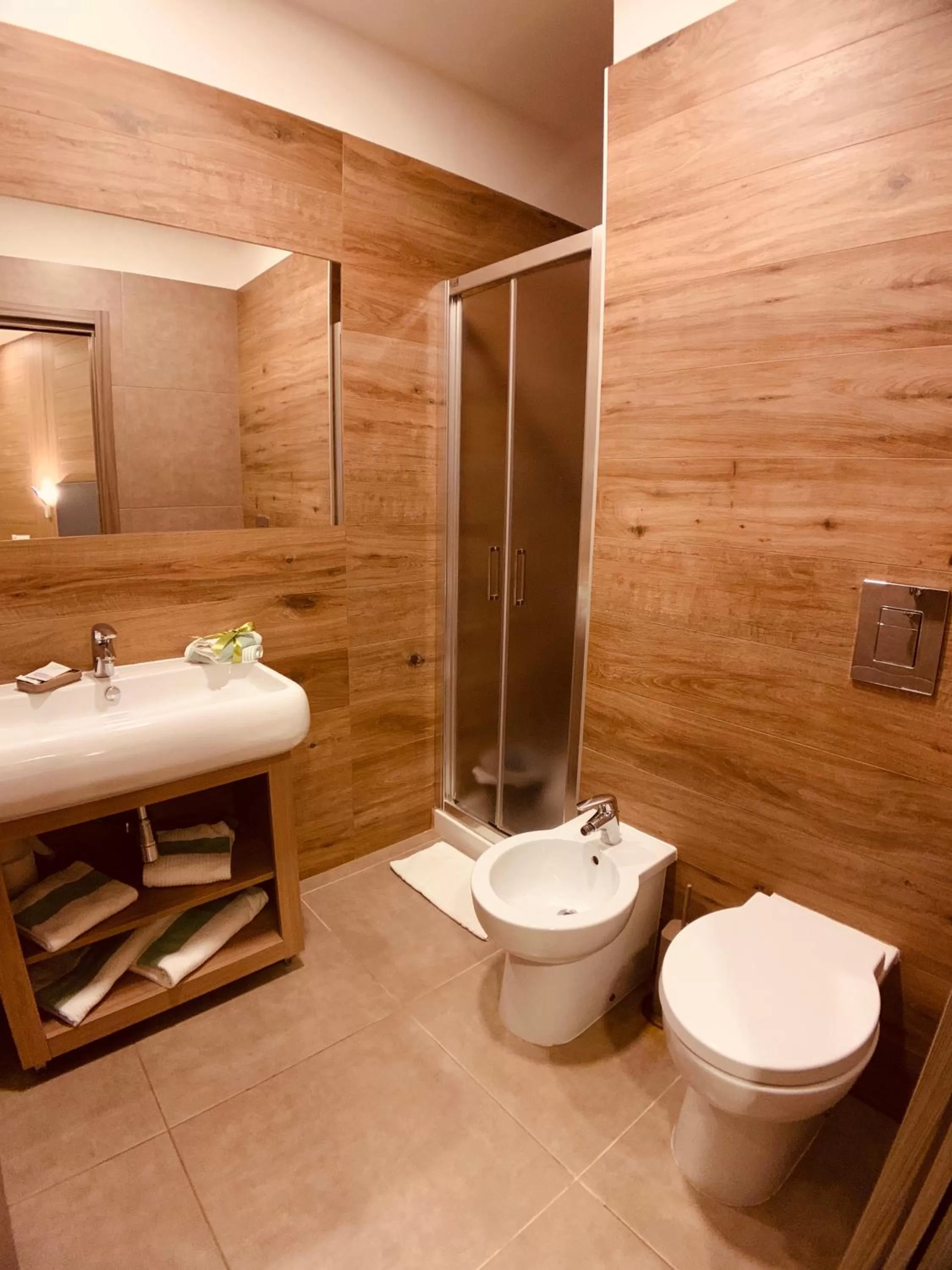 Bathroom in Hotel Smeraldo