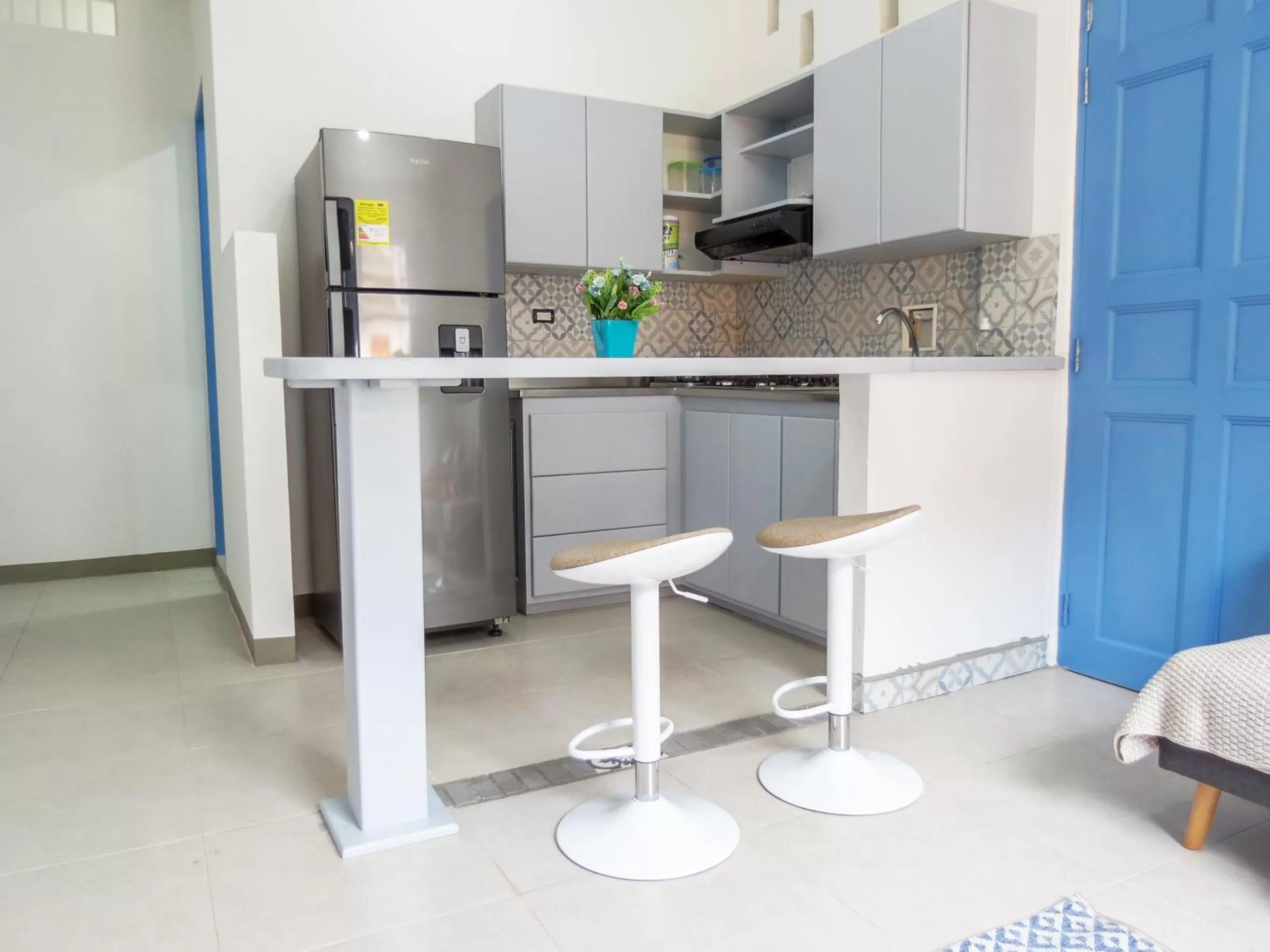 Dining area, Kitchen/Kitchenette in Azulado Jericó