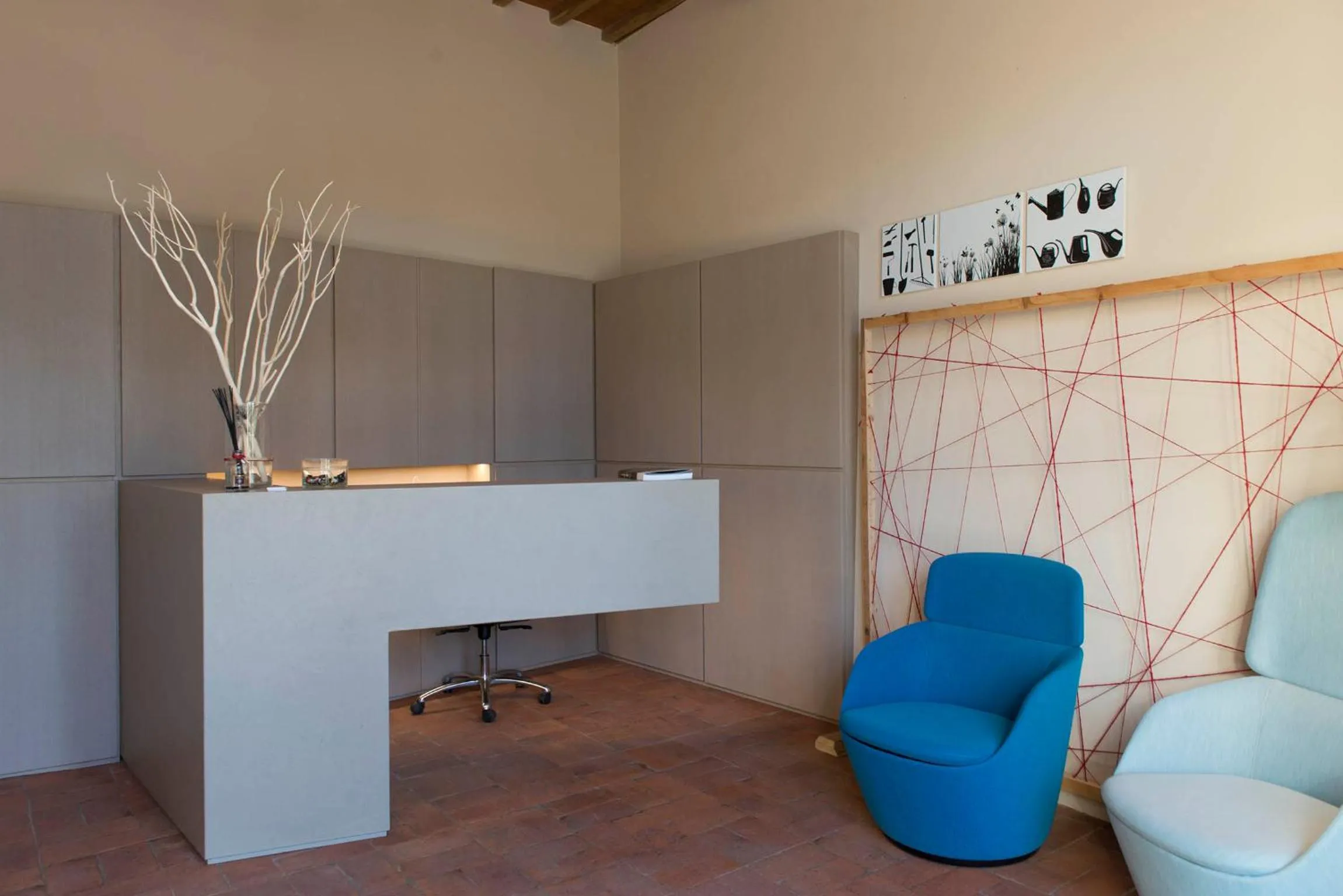 Lobby or reception in Pistoia Nursery Campus - agriturismo in città