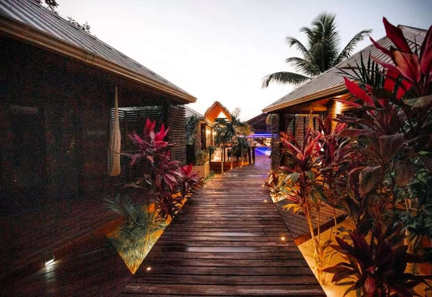 Sunset in PUR Boutique Cabanas, Adults Only