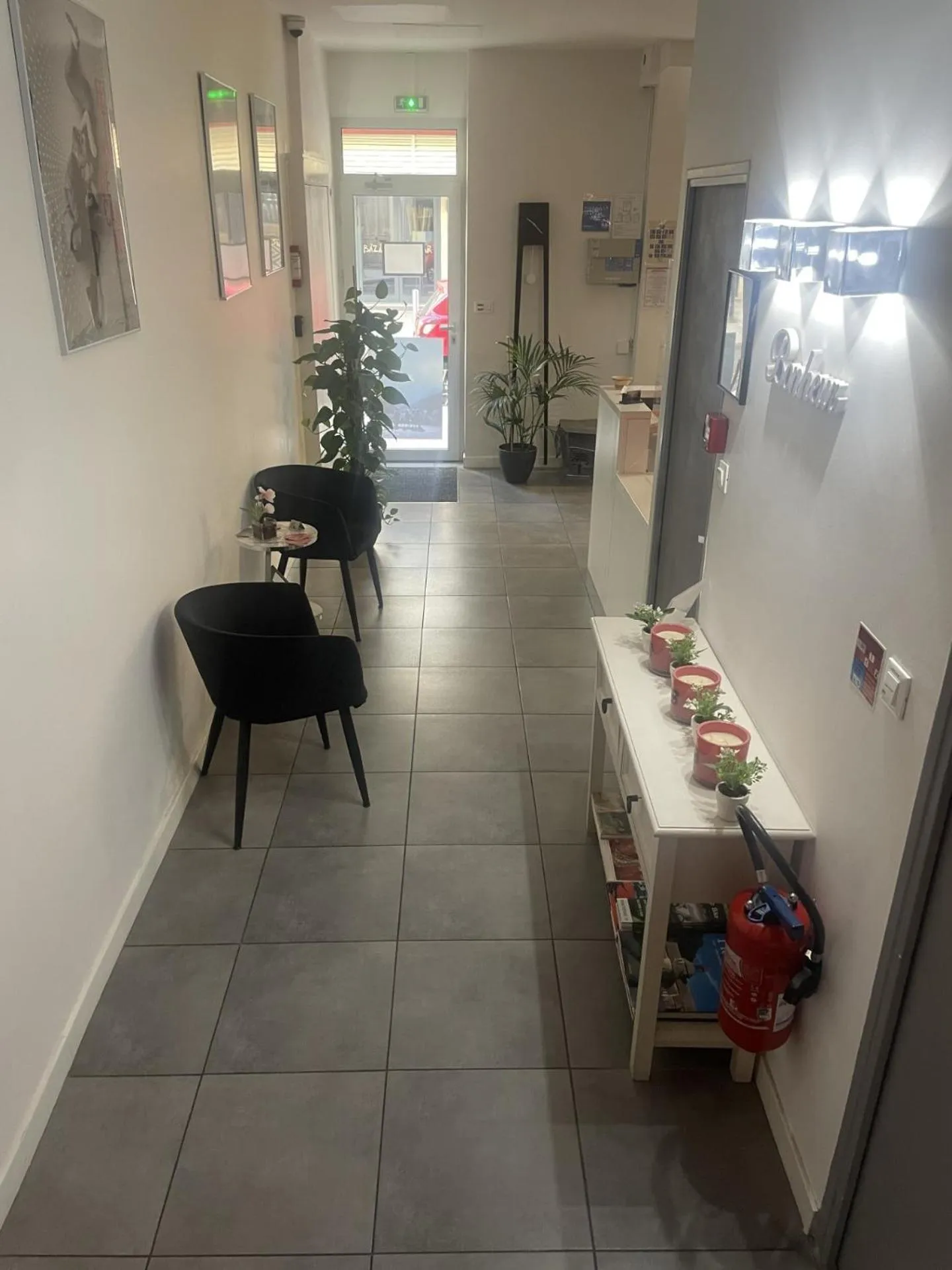 Lobby or reception in Hôtel Anna Livia