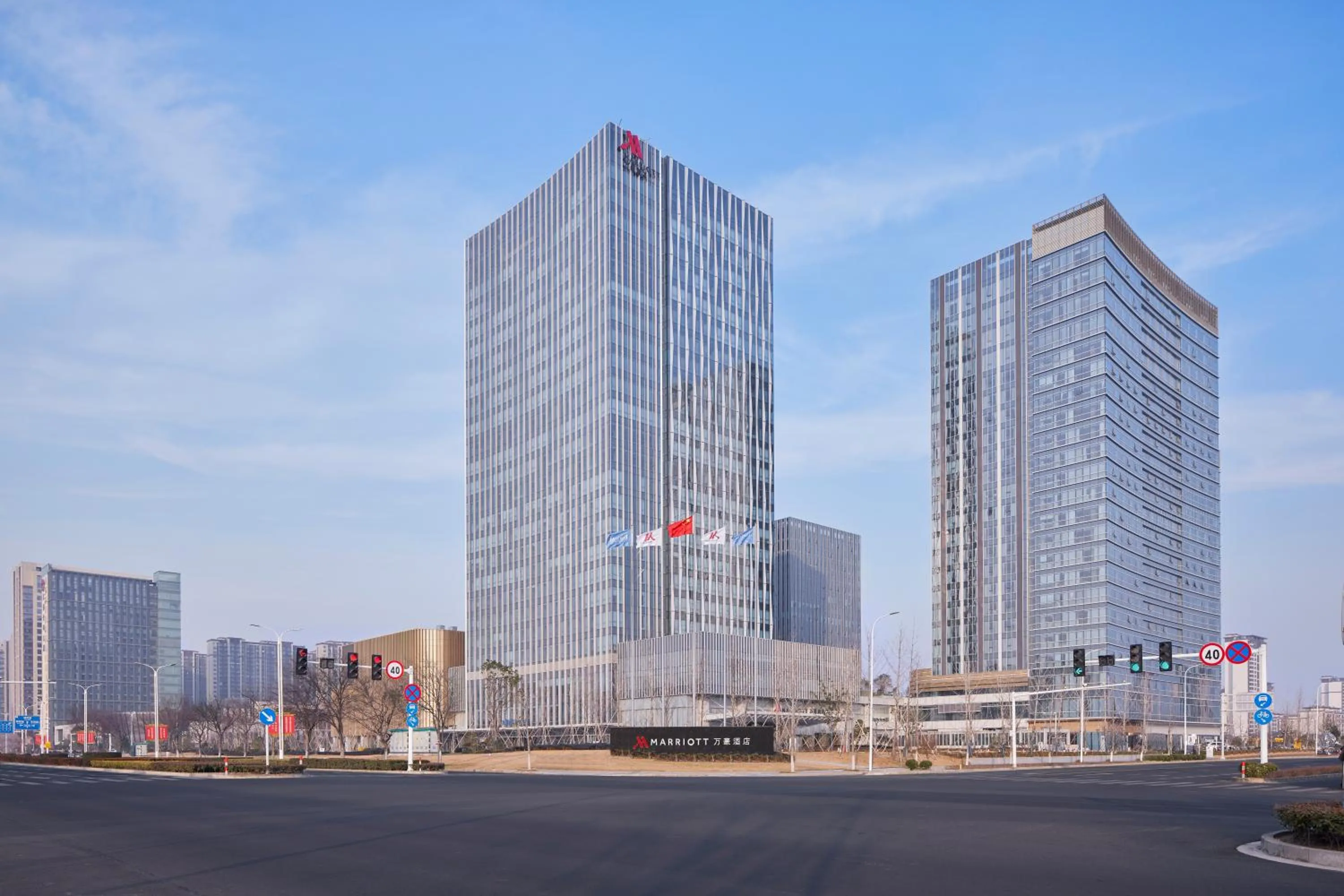 Property building in Changzhou Marriott Hotel Jintan
