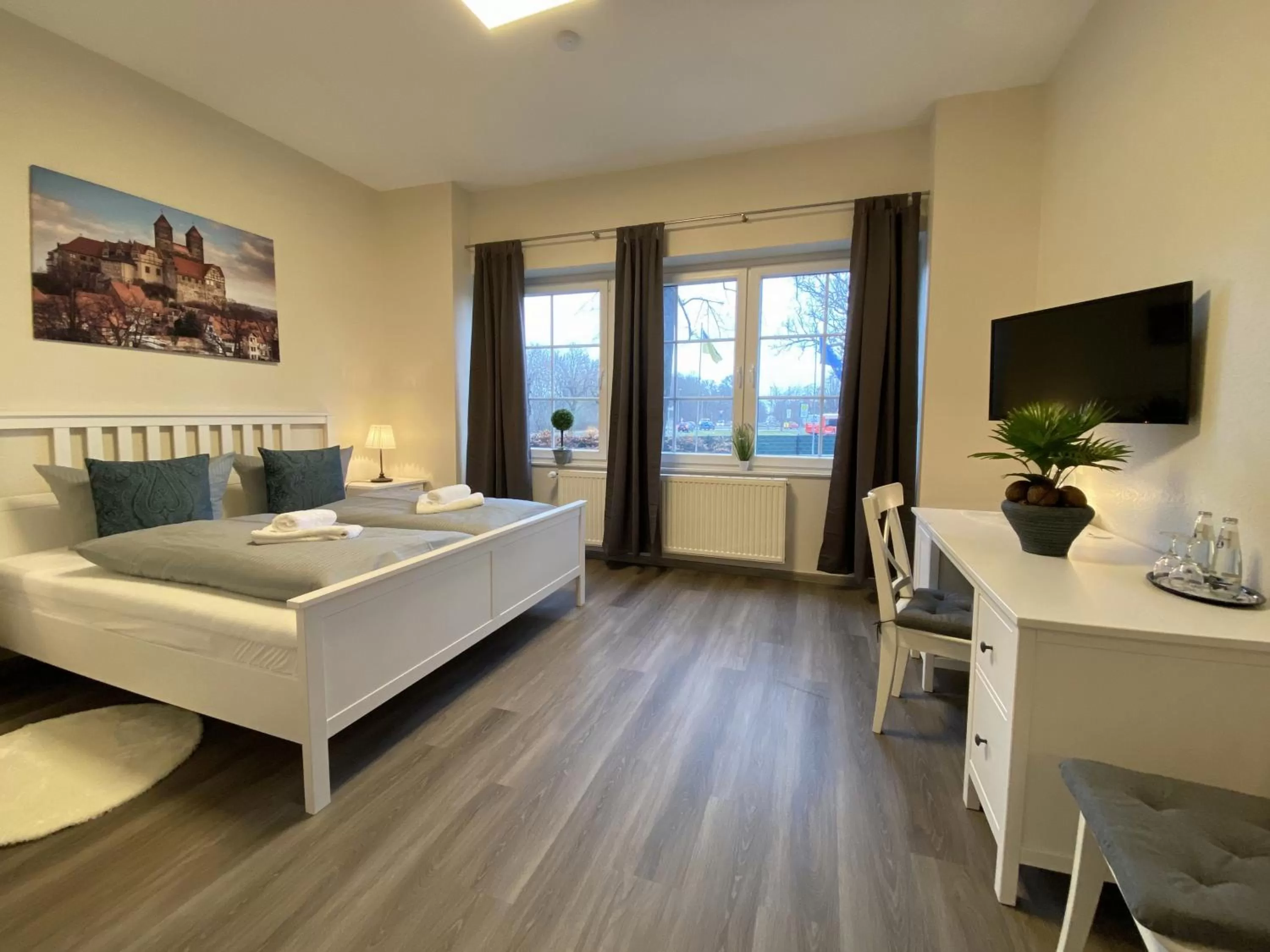 Bed in REGIOHOTEL Quedlinburger Hof Quedlinburg