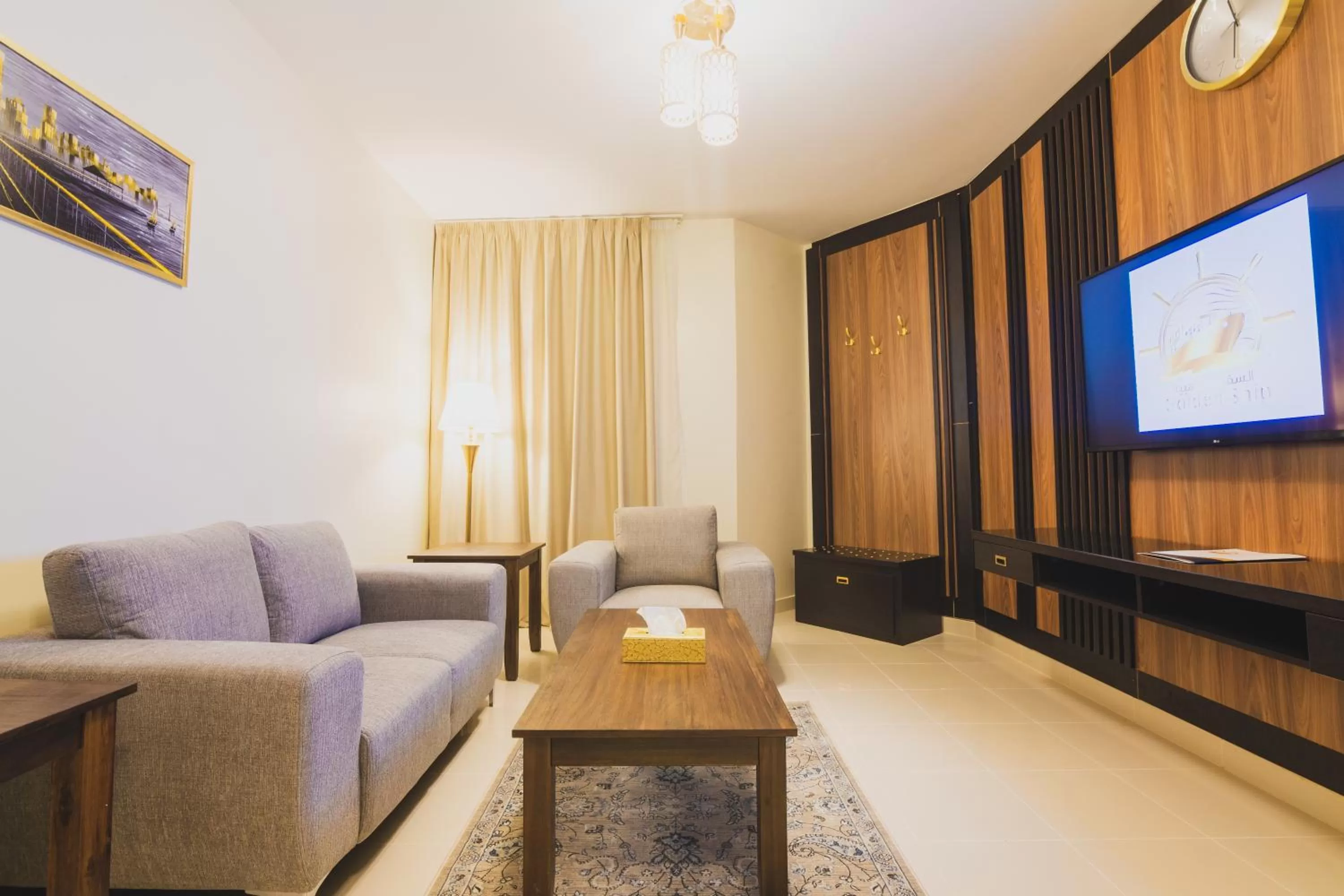 Living room in Golden Ship Hotel